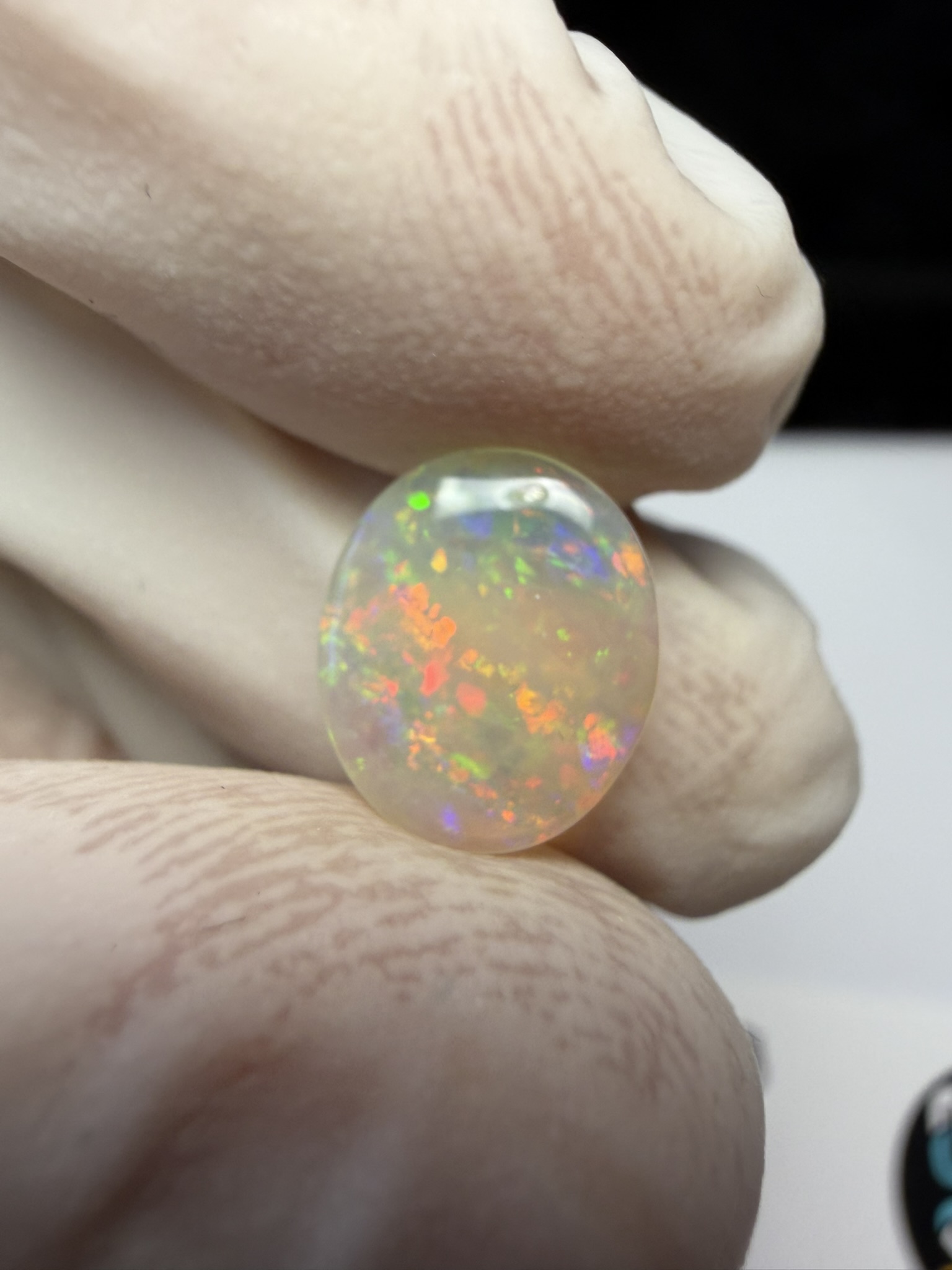 Opale cristal australienne de Lightning Ridge de 1.22 ct (cLR-209) – Image 38