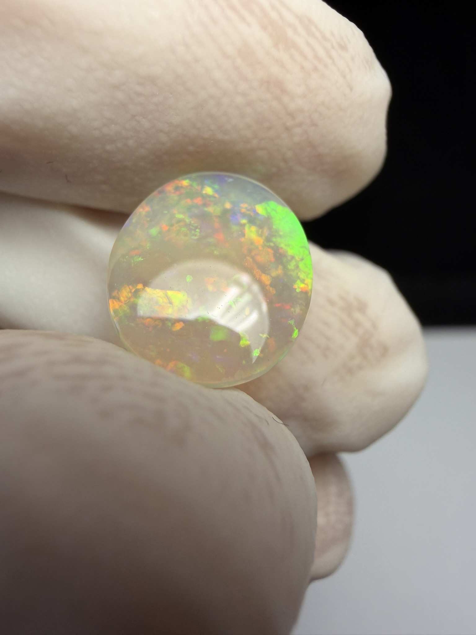 Opale cristal australienne de Lightning Ridge de 1.22 ct (cLR-209) – Image 37