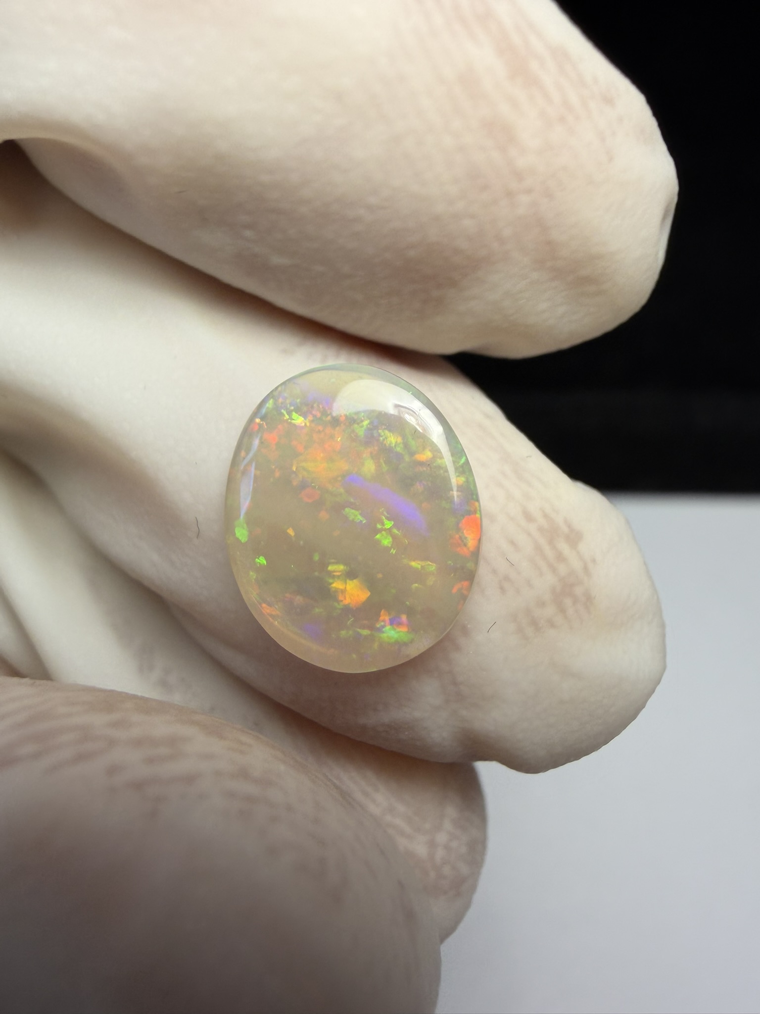 Opale cristal australienne de Lightning Ridge de 1.22 ct (cLR-209) – Image 35