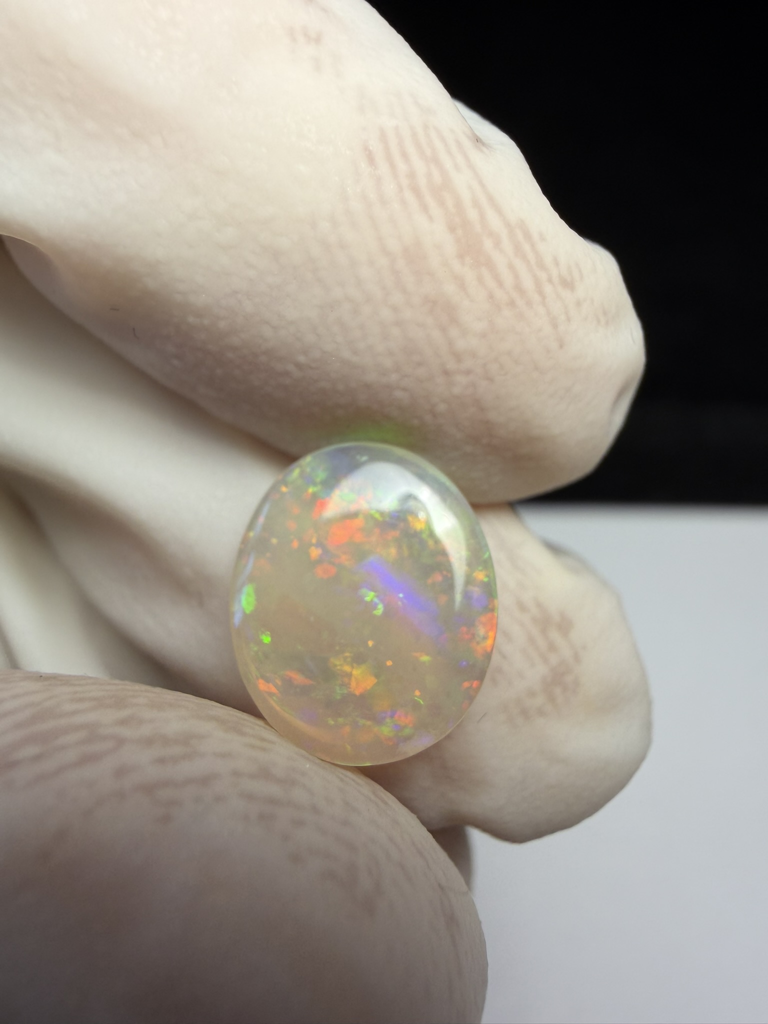 Opale cristal australienne de Lightning Ridge de 1.22 ct (cLR-209) – Image 34