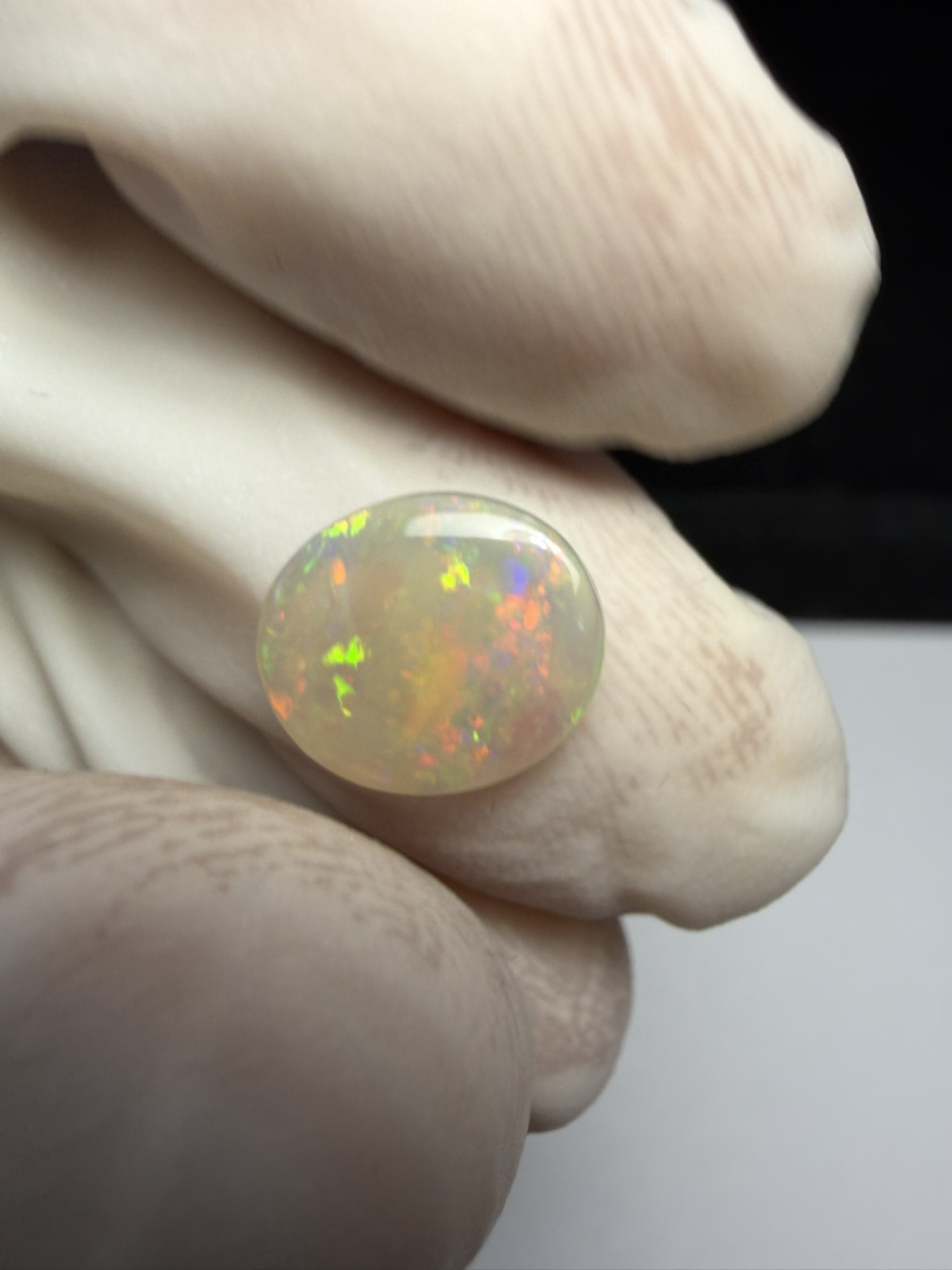 Opale cristal australienne de Lightning Ridge de 1.22 ct (cLR-209) – Image 33