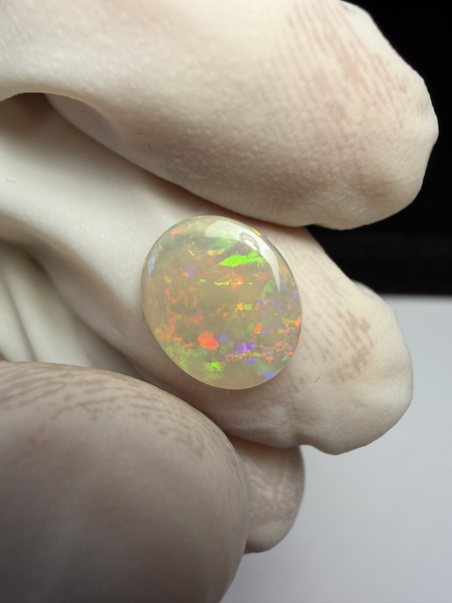 Opale cristal australienne de Lightning Ridge de 1.22 ct (cLR-209) – Image 32
