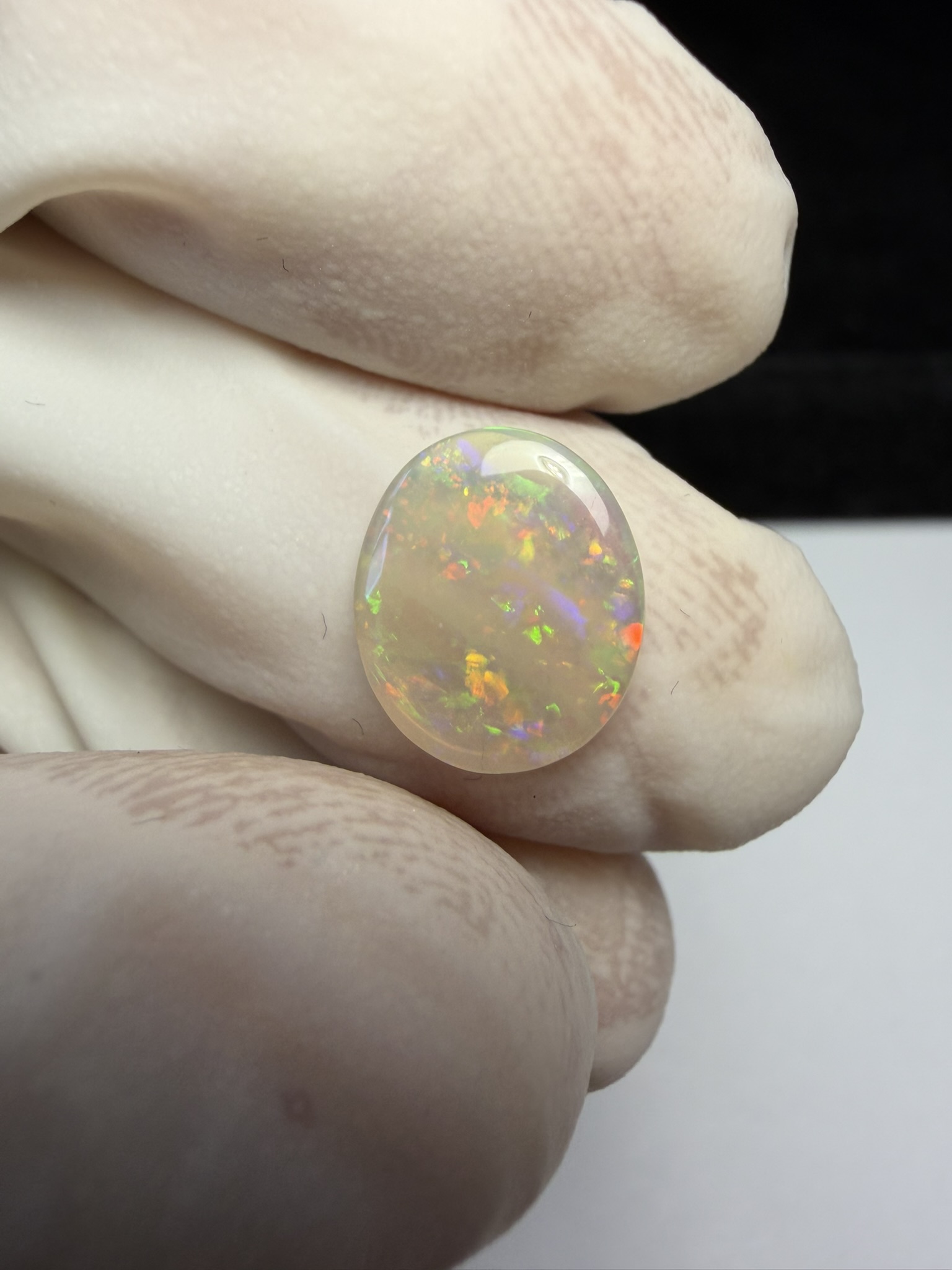Opale cristal australienne de Lightning Ridge de 1.22 ct (cLR-209) – Image 40