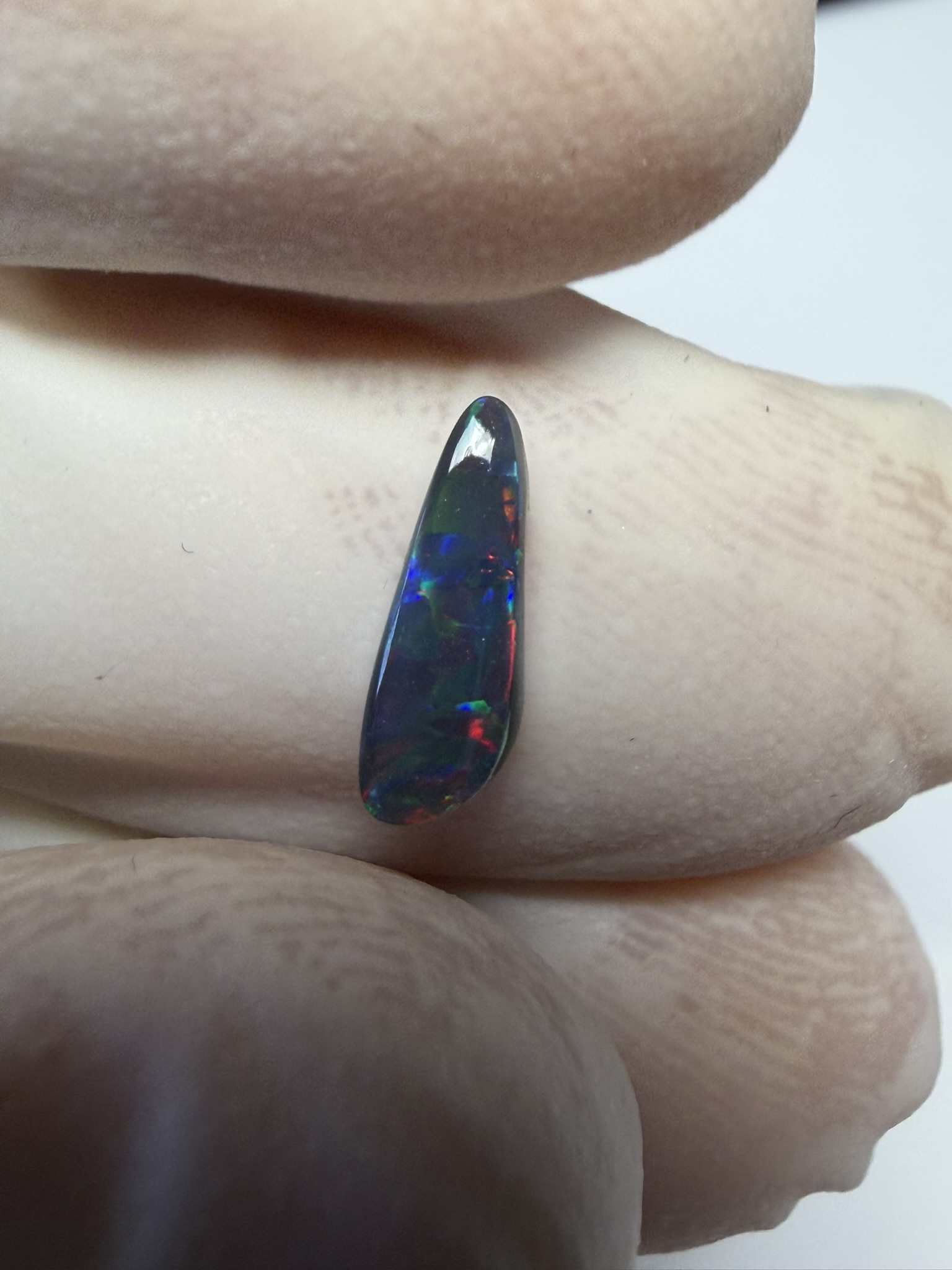 Opale noire australienne de Lightning Ridge de 0.51 ct (cLR-213) – Image 31