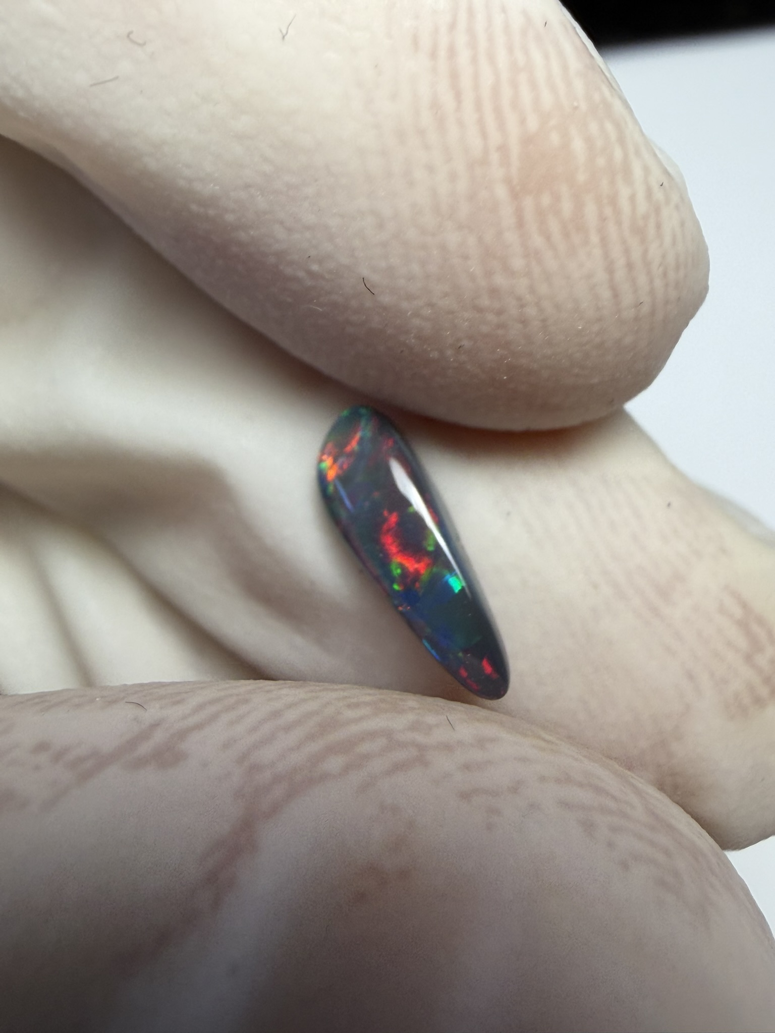 Opale noire australienne de Lightning Ridge de 0.51 ct (cLR-213) – Image 45