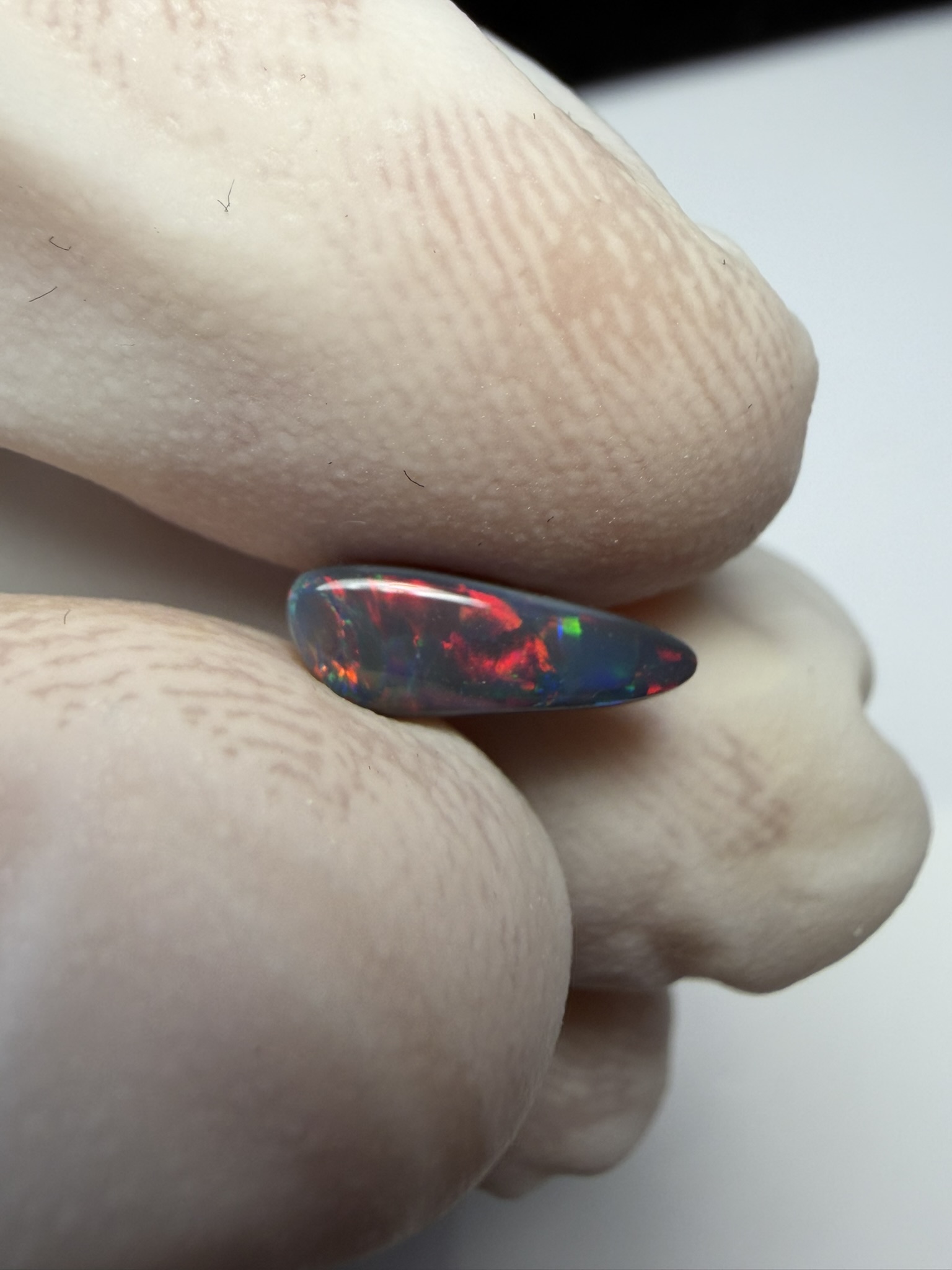 Opale noire australienne de Lightning Ridge de 0.51 ct (cLR-213) – Image 38