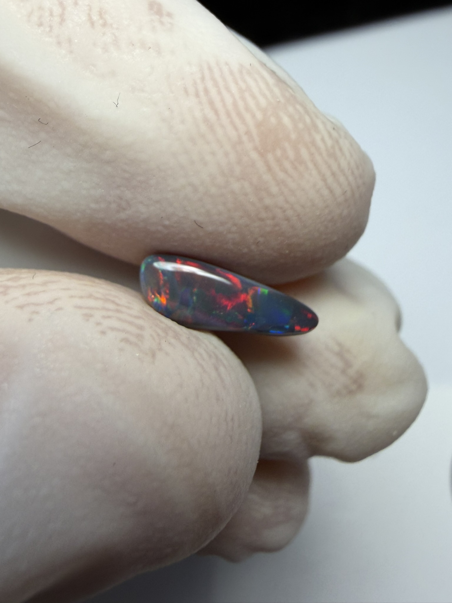 Opale noire australienne de Lightning Ridge de 0.51 ct (cLR-213) – Image 53