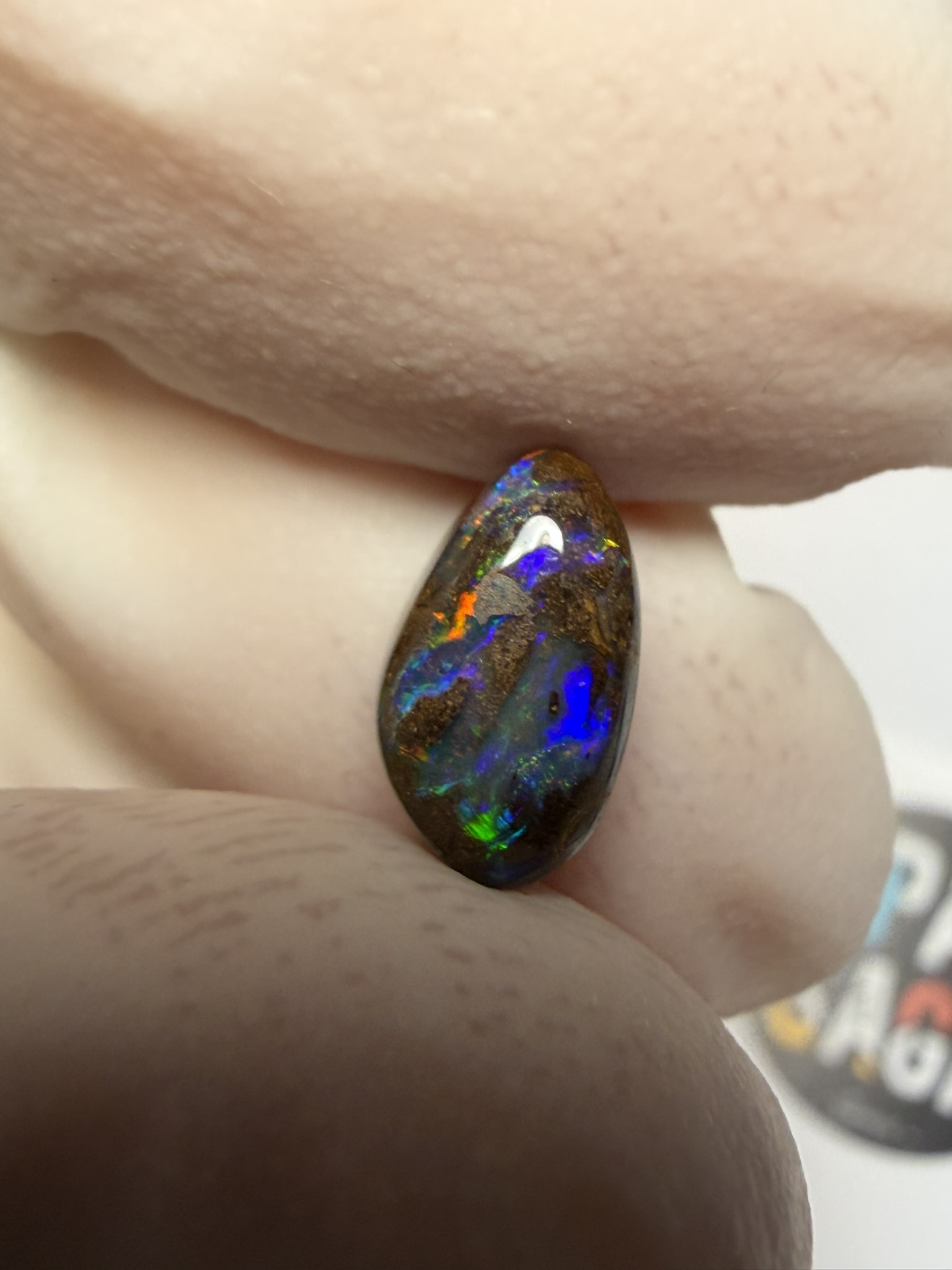 Opale boulder australienne de 2.29 ct (CBO-191) – Image 13