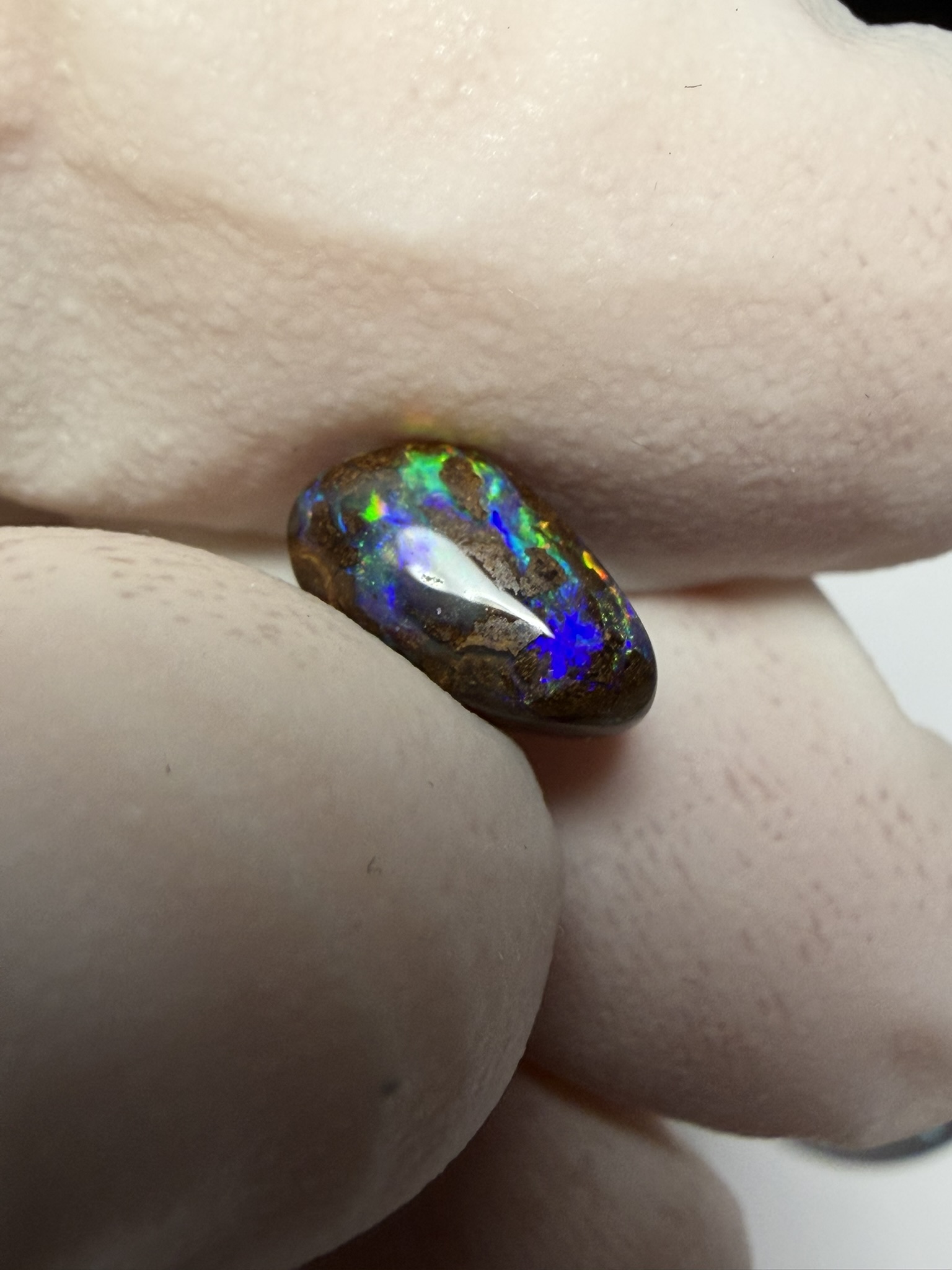 Opale boulder australienne de 2.29 ct (CBO-191) – Image 11