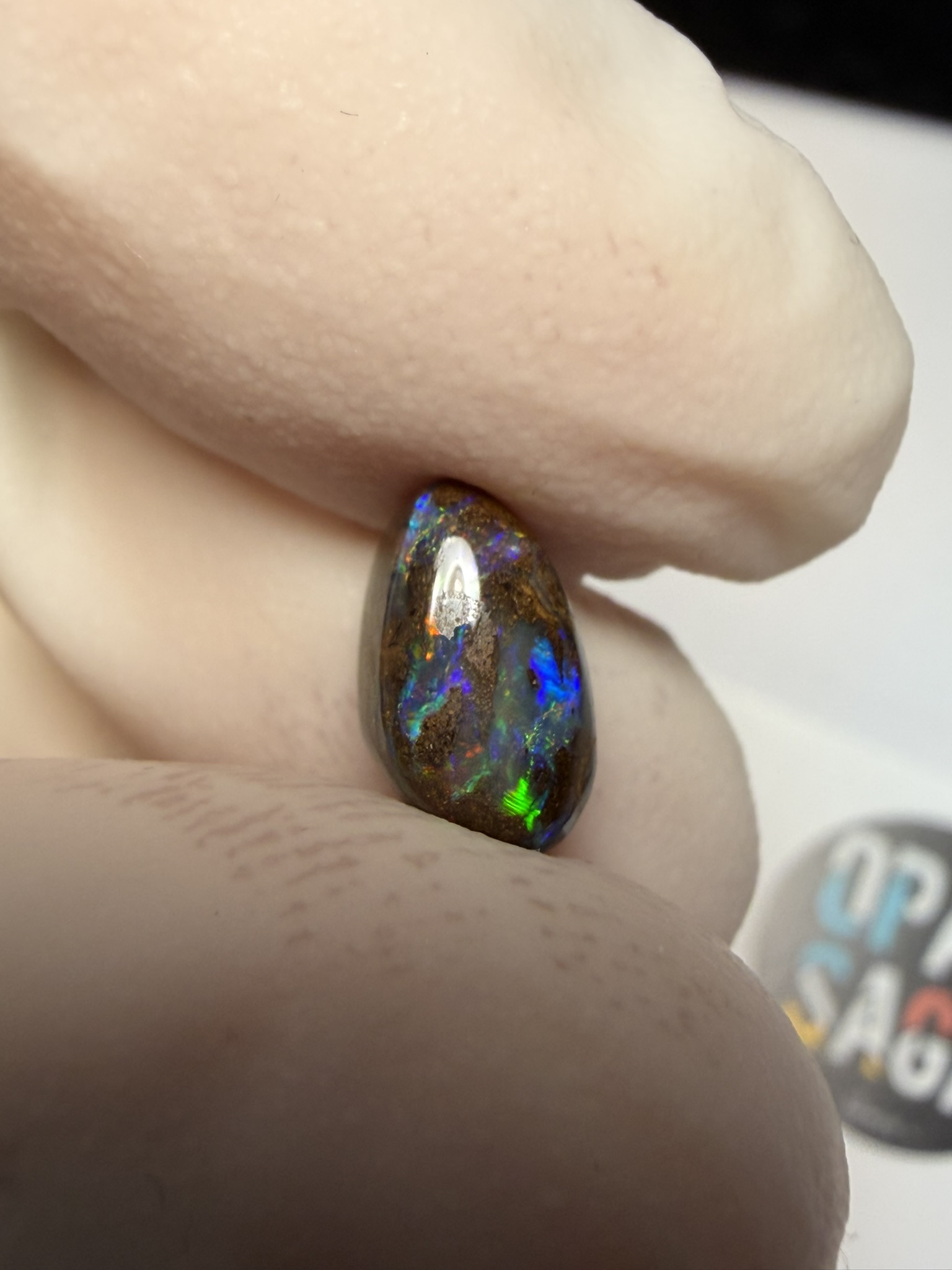 Opale boulder australienne de 2.29 ct (CBO-191) – Image 7