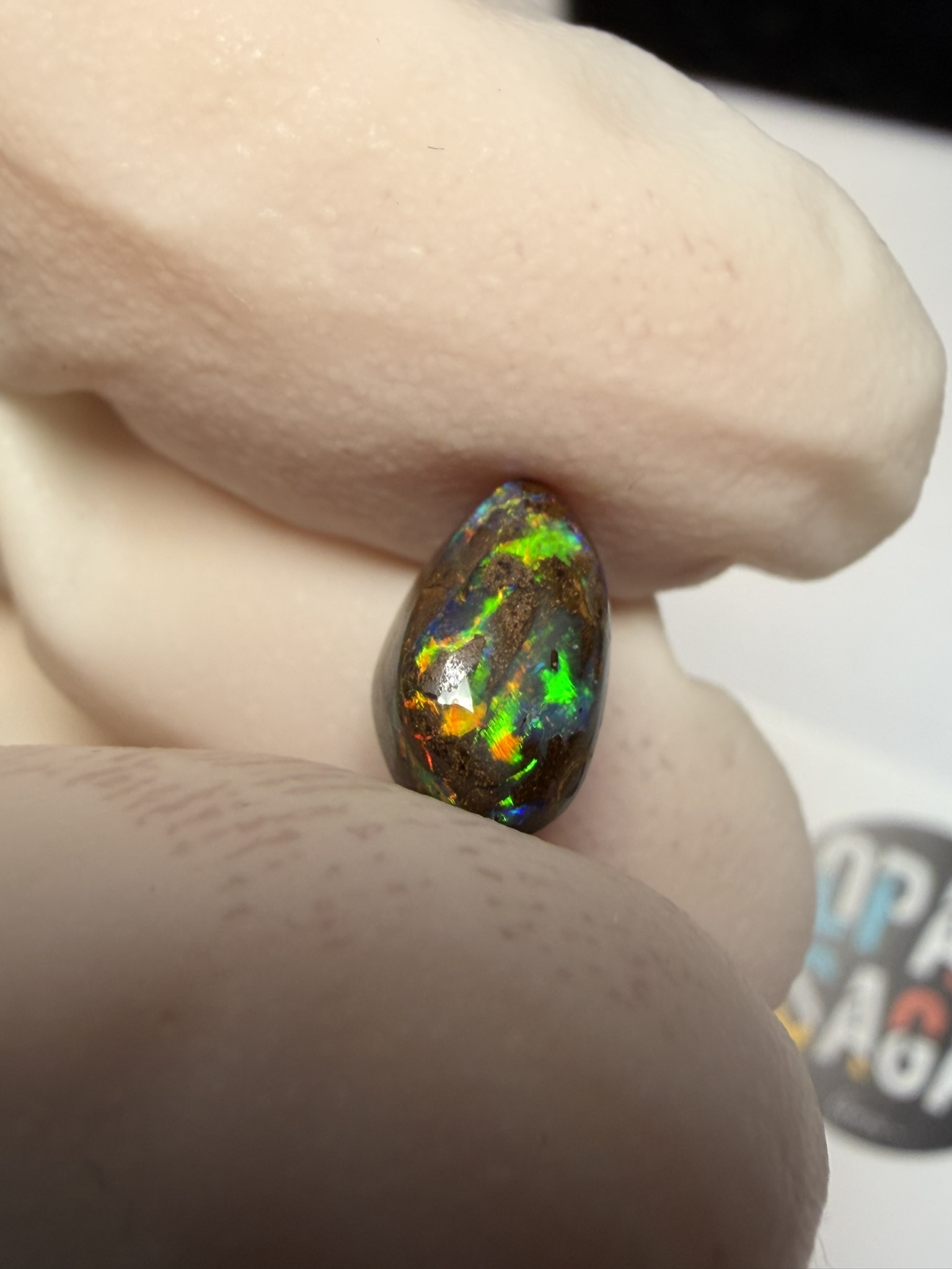 Opale boulder australienne de 2.29 ct (CBO-191) – Image 2