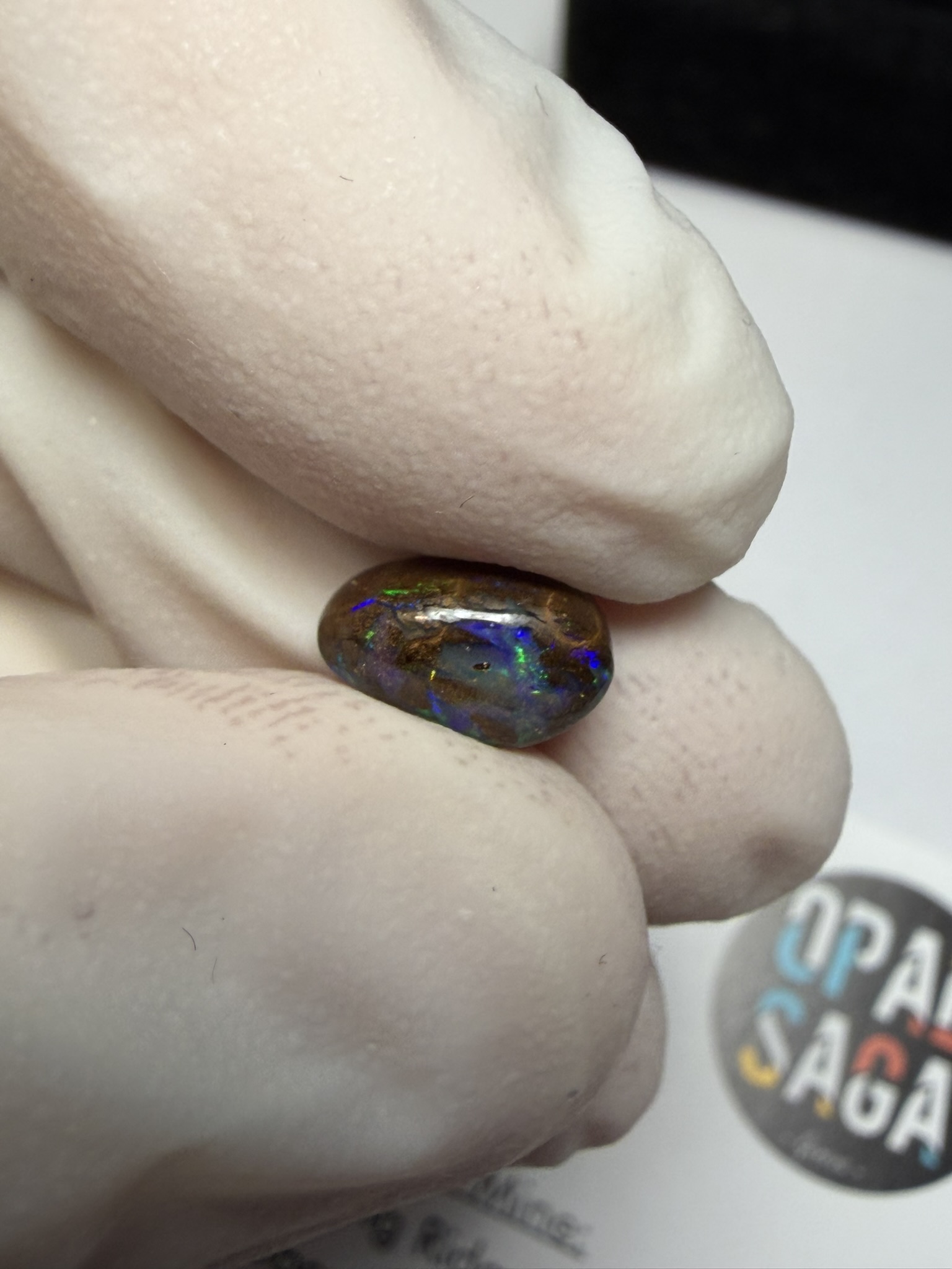 Opale boulder australienne de 2.29 ct (CBO-191) – Image 21