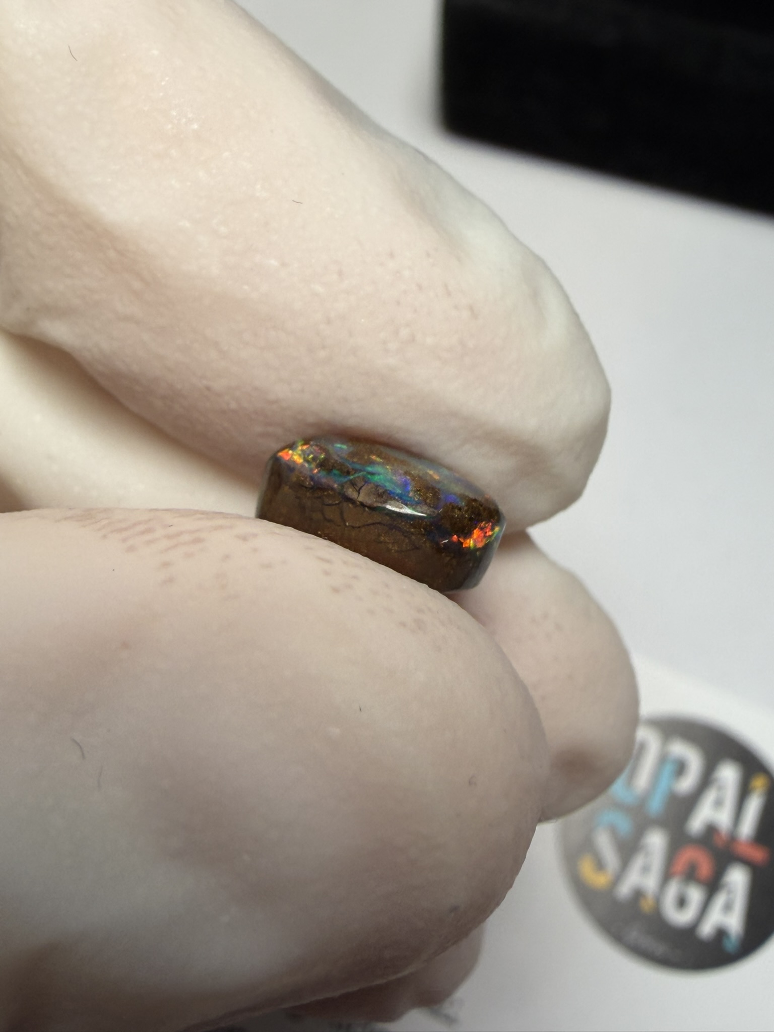 Opale boulder australienne de 2.29 ct (CBO-191) – Image 20