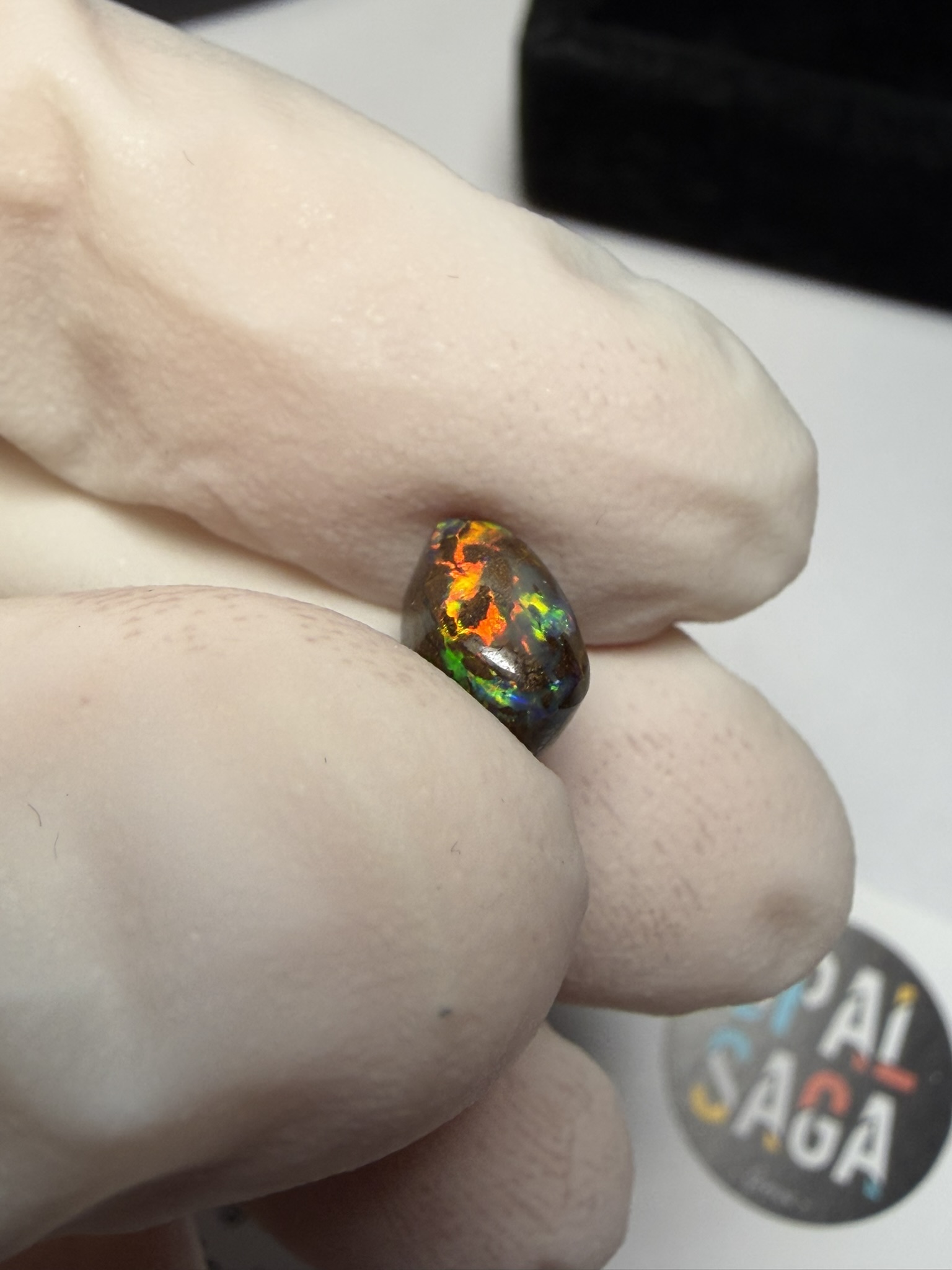 Opale boulder australienne de 2.29 ct (CBO-191) – Image 19