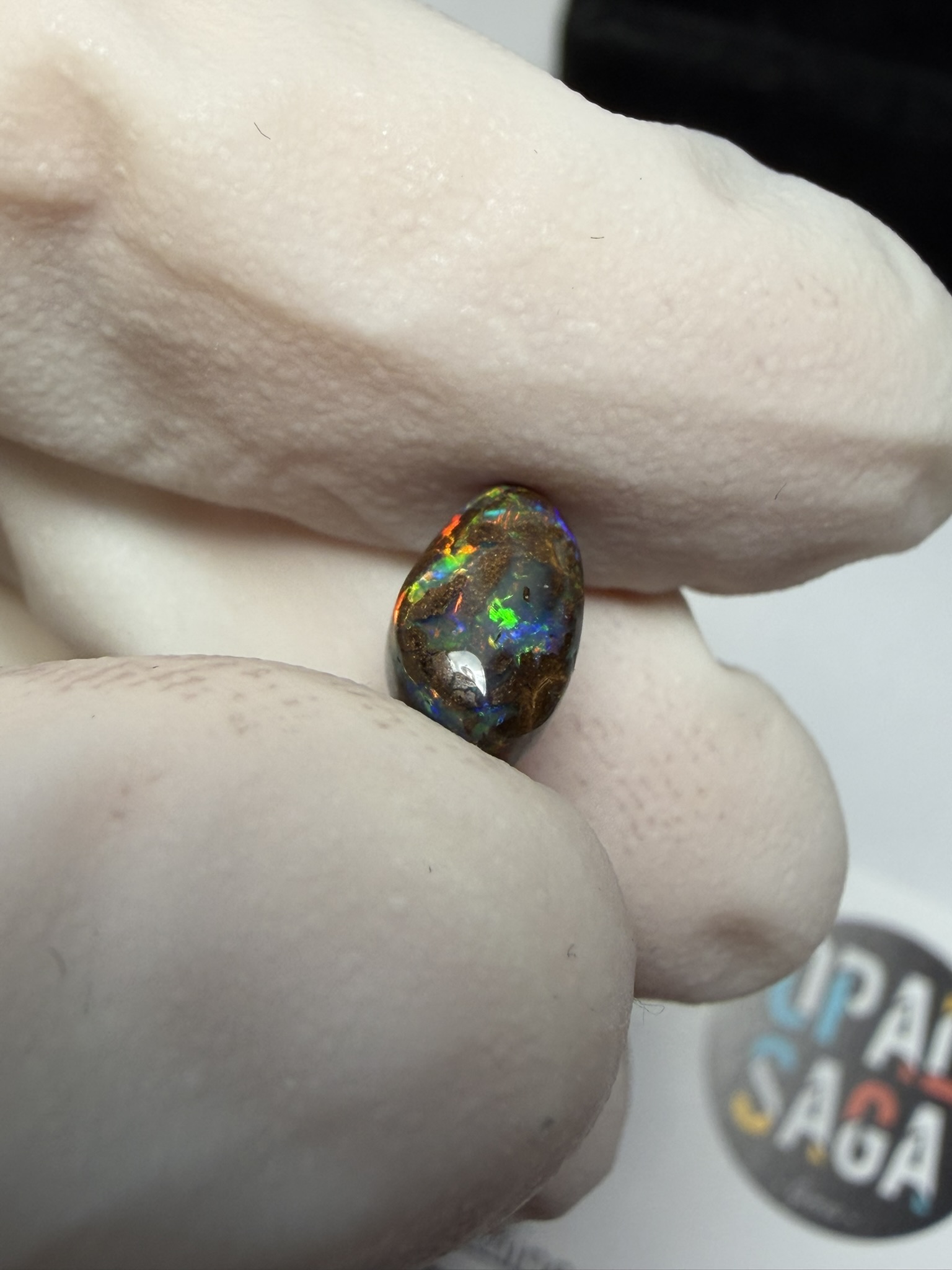 Opale boulder australienne de 2.29 ct (CBO-191) – Image 15