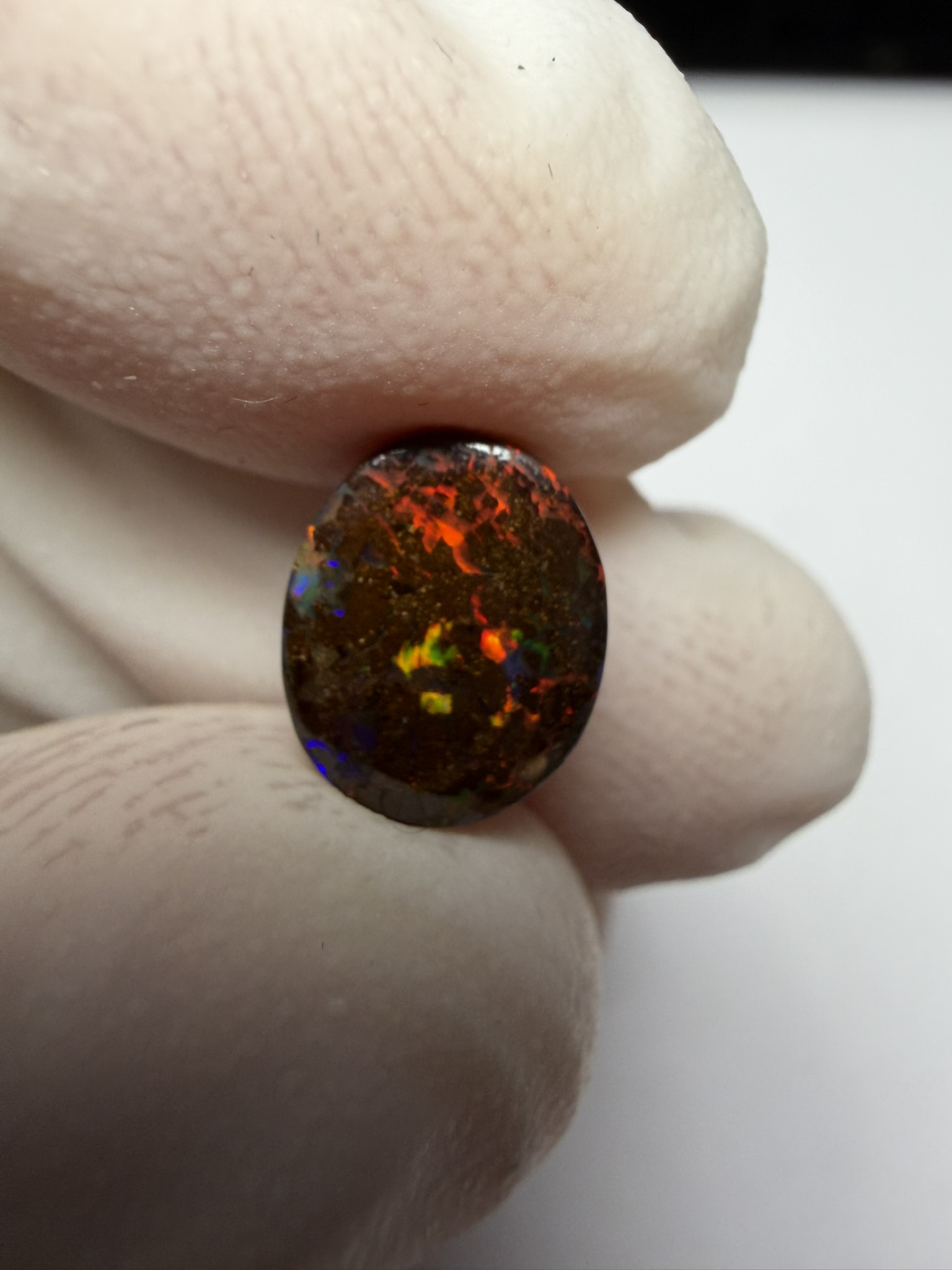 Opale boulder australienne de 1.82 ct (CBO-204) – Image 6