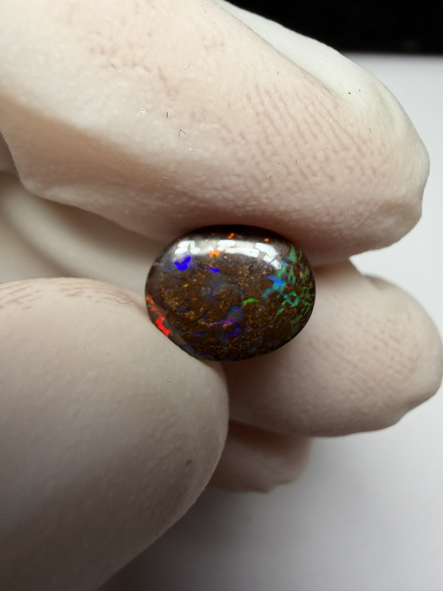 Opale boulder australienne de 1.82 ct (CBO-204) – Image 7