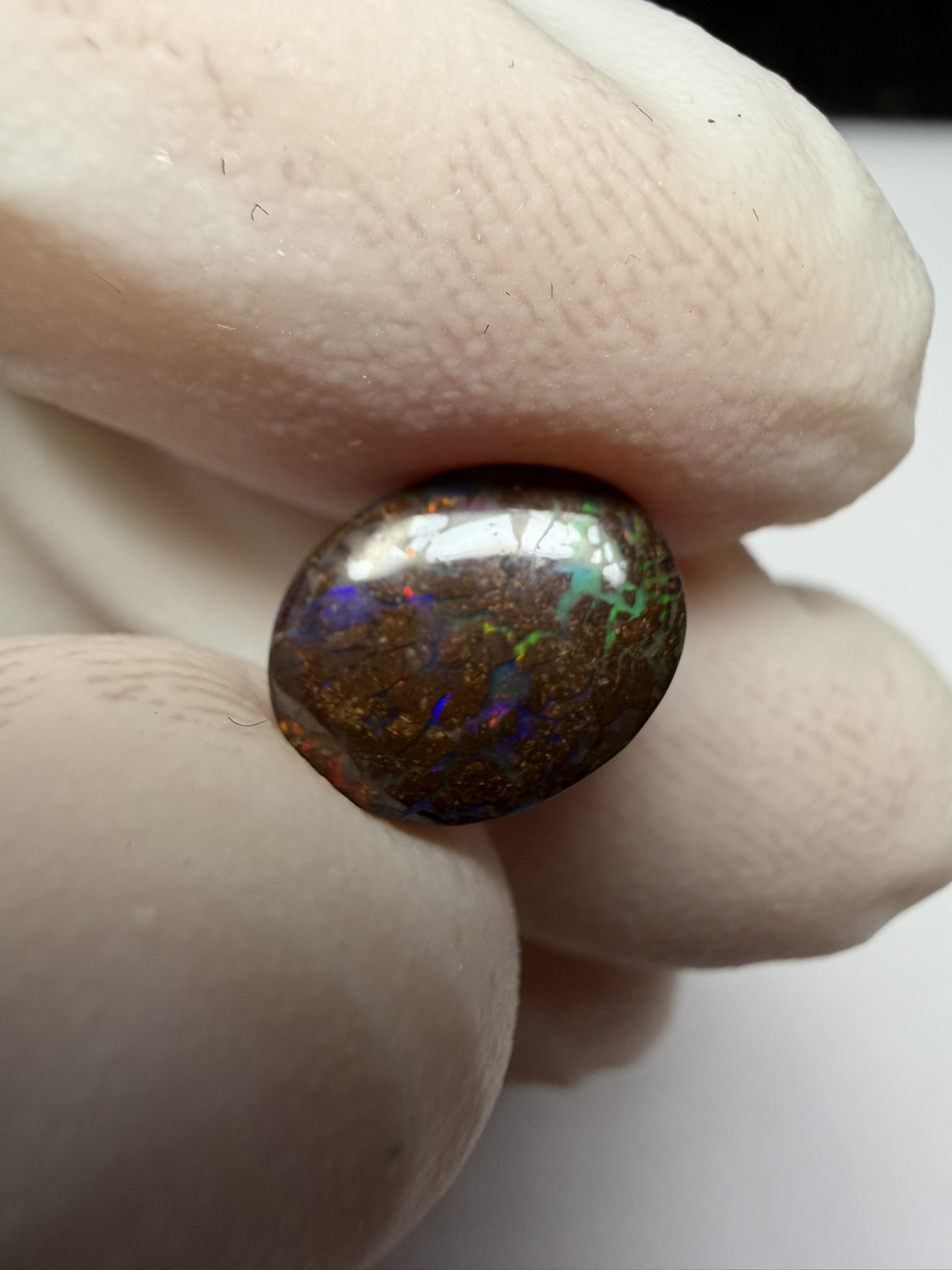 Opale boulder australienne de 1.82 ct (CBO-204) – Image 12