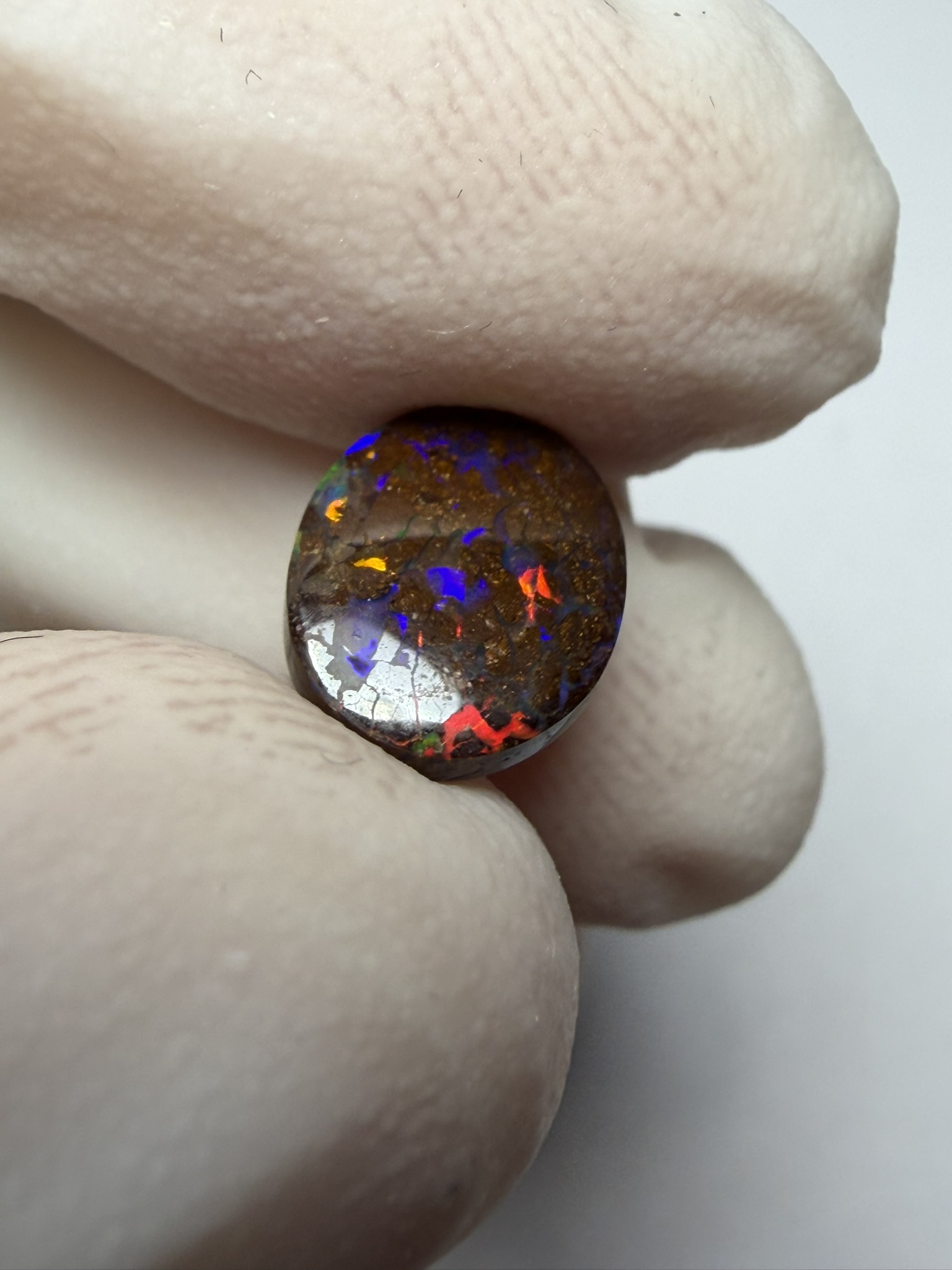 Opale boulder australienne de 1.82 ct (CBO-204) – Image 23