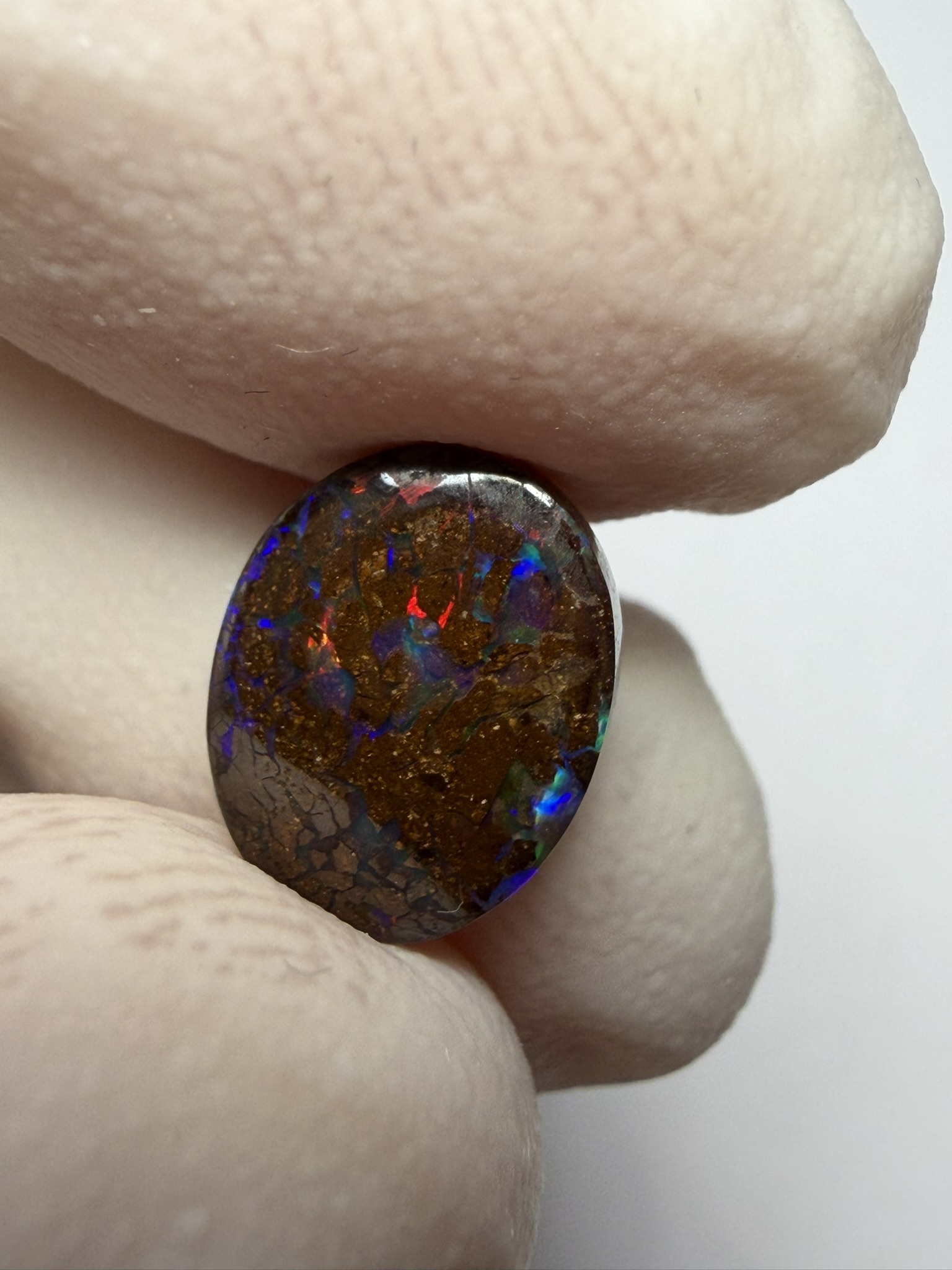 Opale boulder australienne de 1.82 ct (CBO-204) – Image 17
