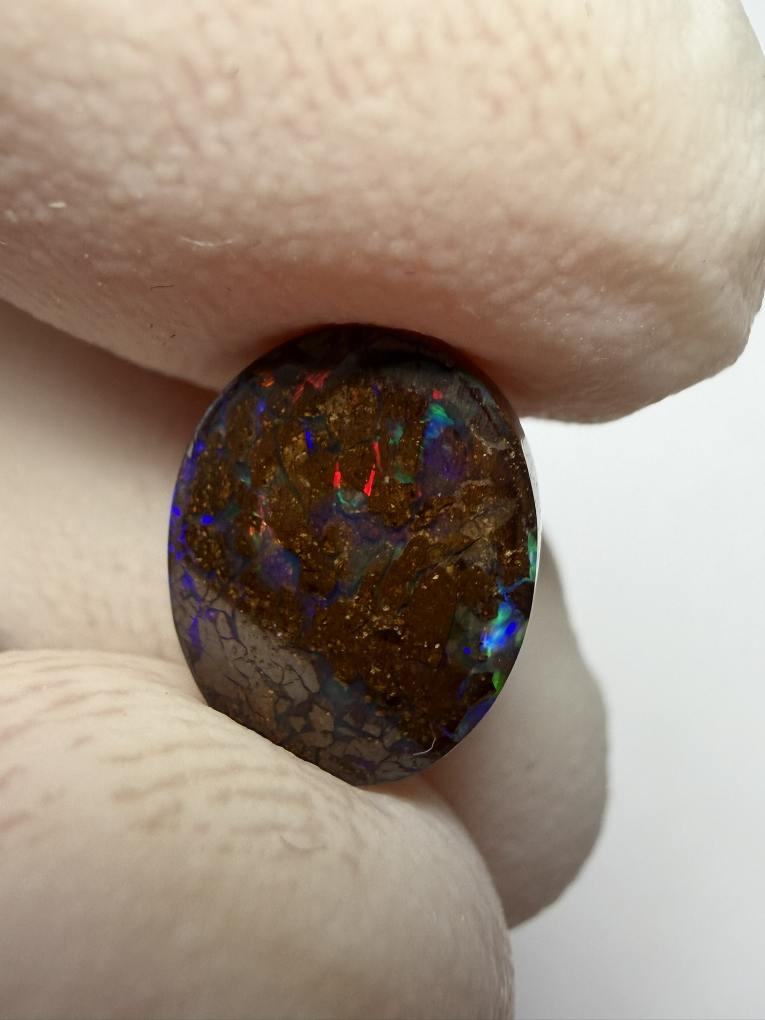 Opale boulder australienne de 1.82 ct (CBO-204) – Image 15