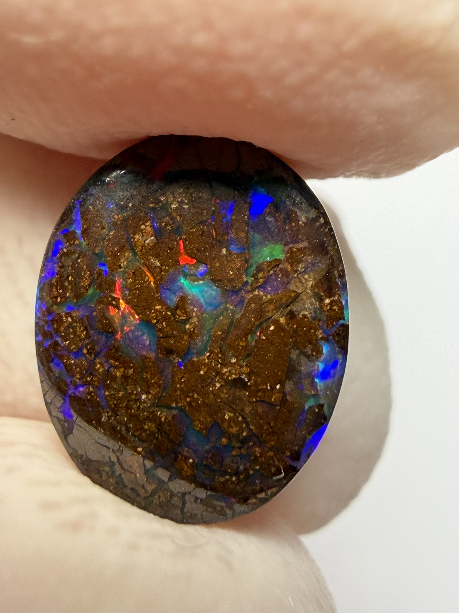Opale boulder australienne de 1.82 ct (CBO-204) – Image 28