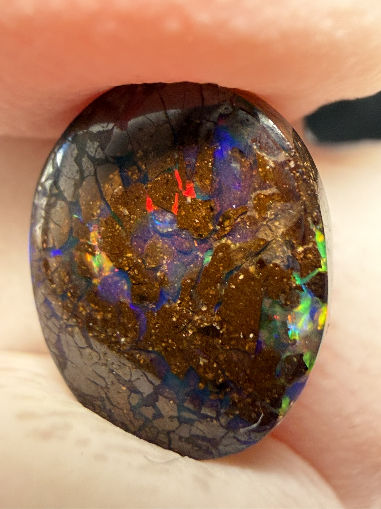 Opale boulder australienne de 1.82 ct (CBO-204) – Image 27