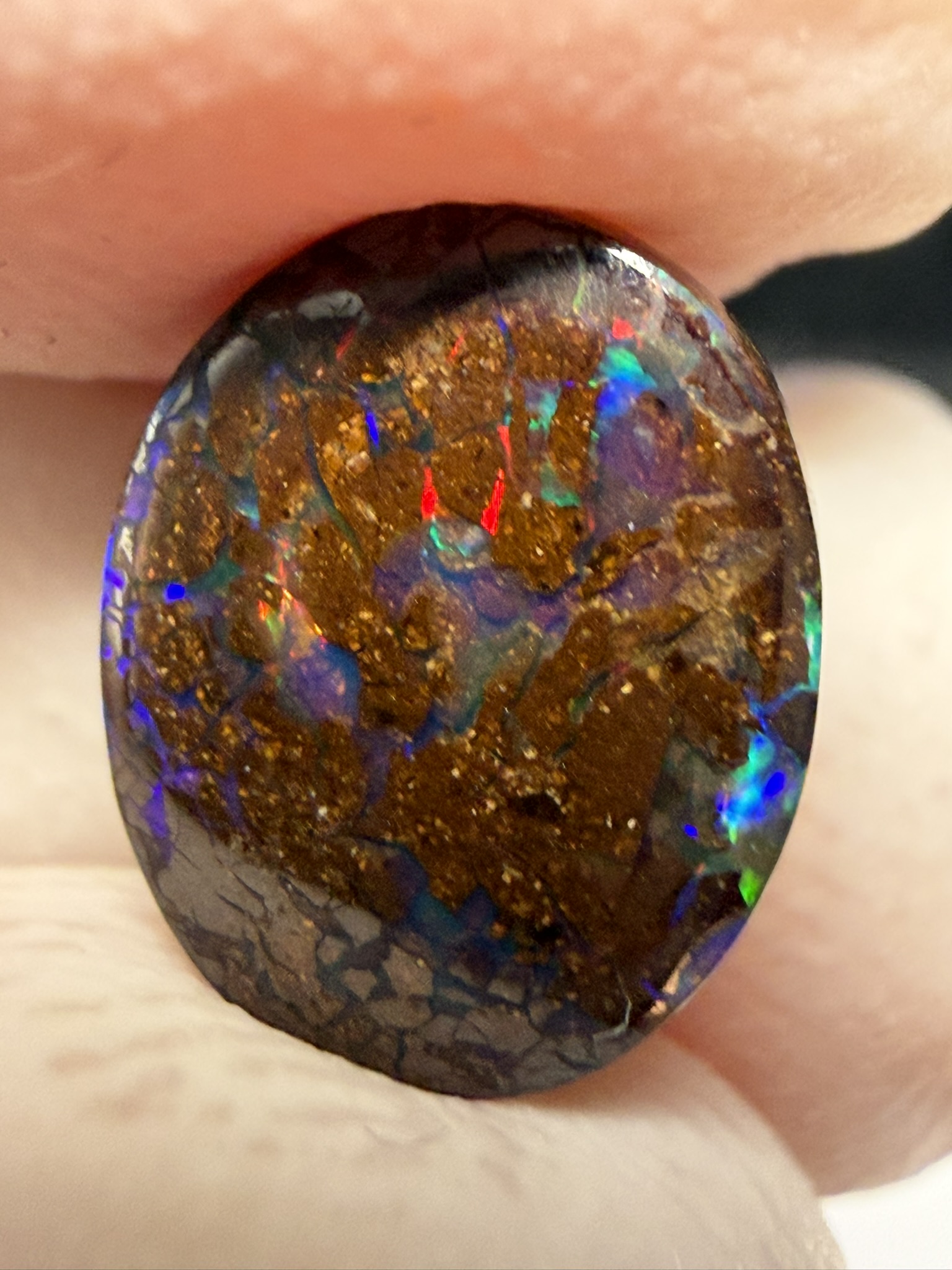 Opale boulder australienne de 1.82 ct (CBO-204) – Image 26