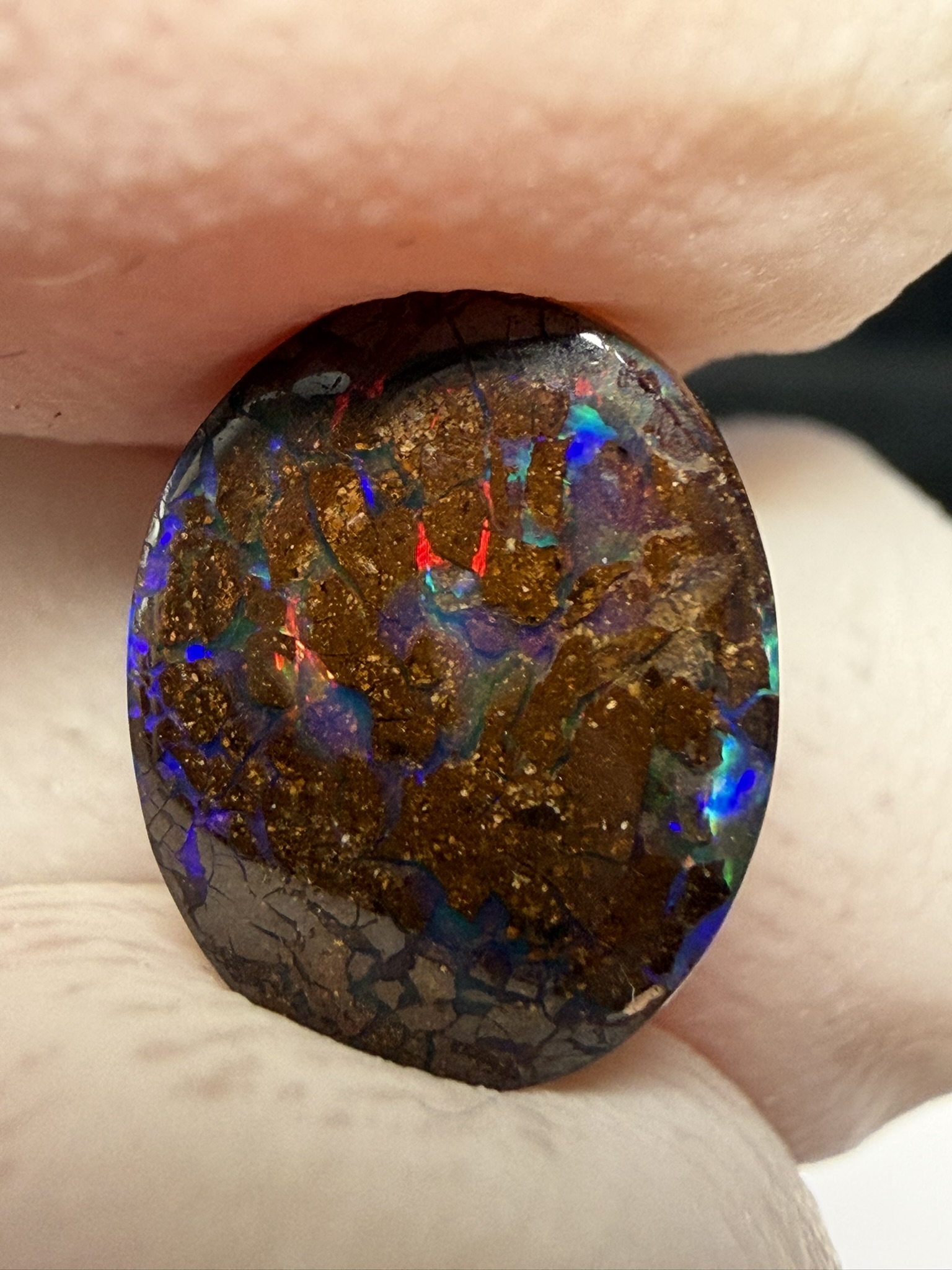 Opale boulder australienne de 1.82 ct (CBO-204) – Image 25