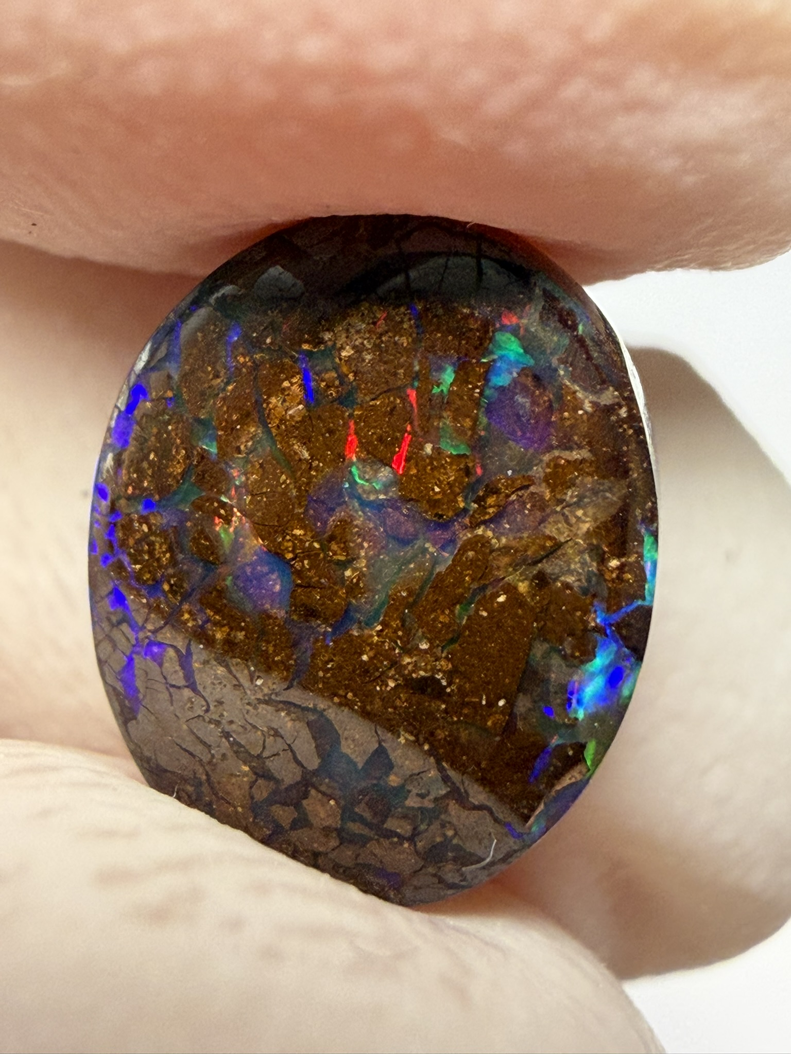 Opale boulder australienne de 1.82 ct (CBO-204) – Image 29