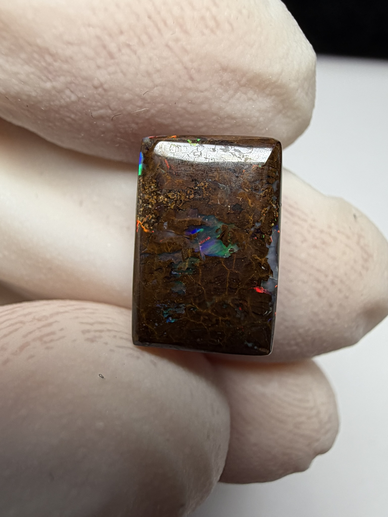 Opale boulder australienne de 5.82 ct (CBO-205) – Image 14