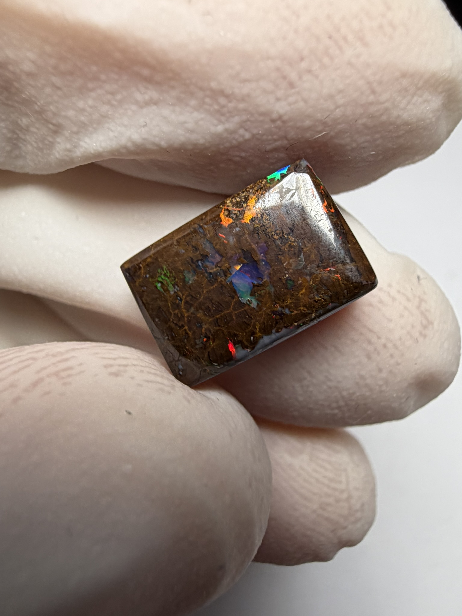 Opale boulder australienne de 5.82 ct (CBO-205) – Image 13
