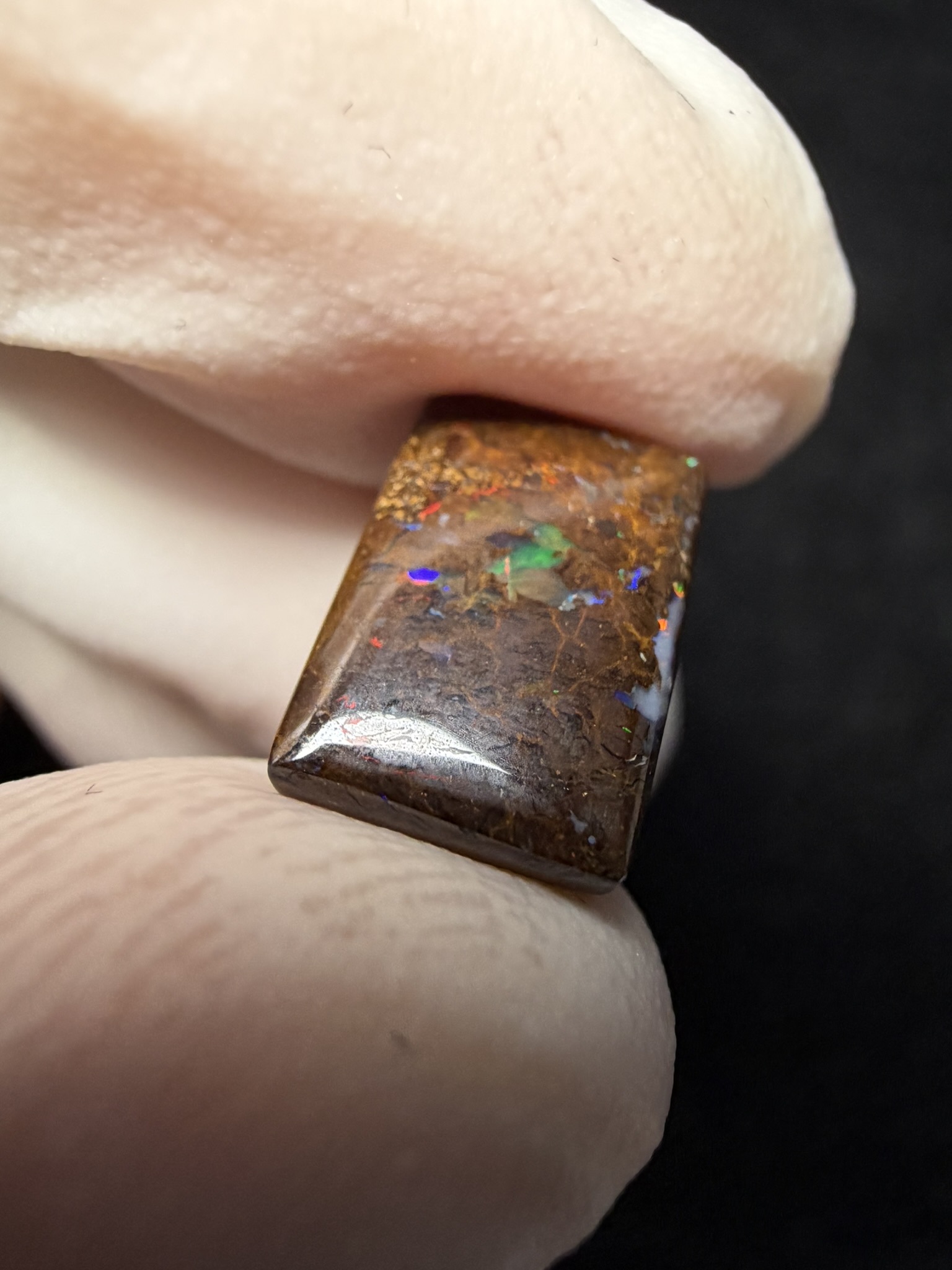 Opale boulder australienne de 5.82 ct (CBO-205) – Image 17