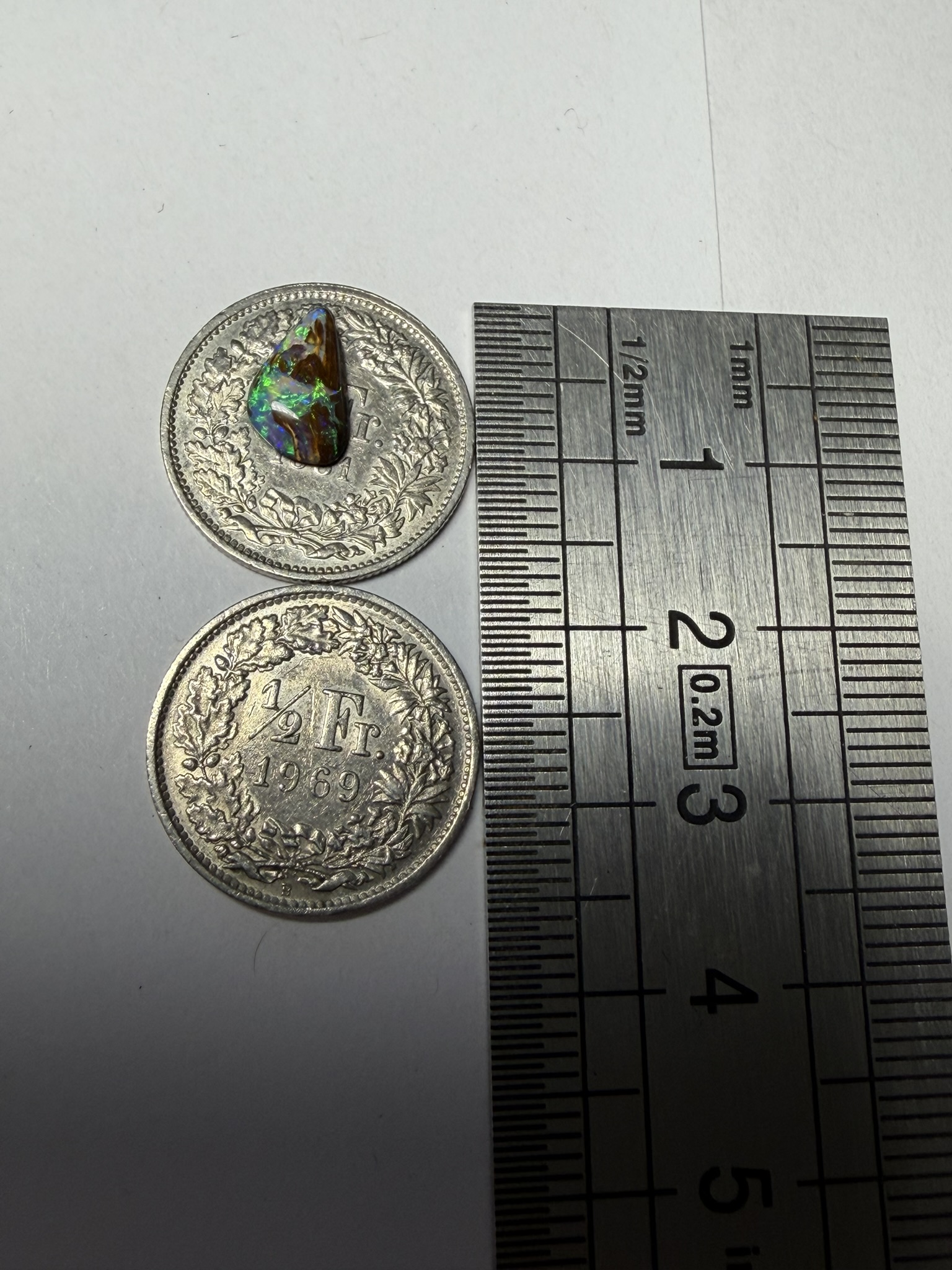 Opale boulder australienne de 0.75 ct (CBO-206) – Image 5