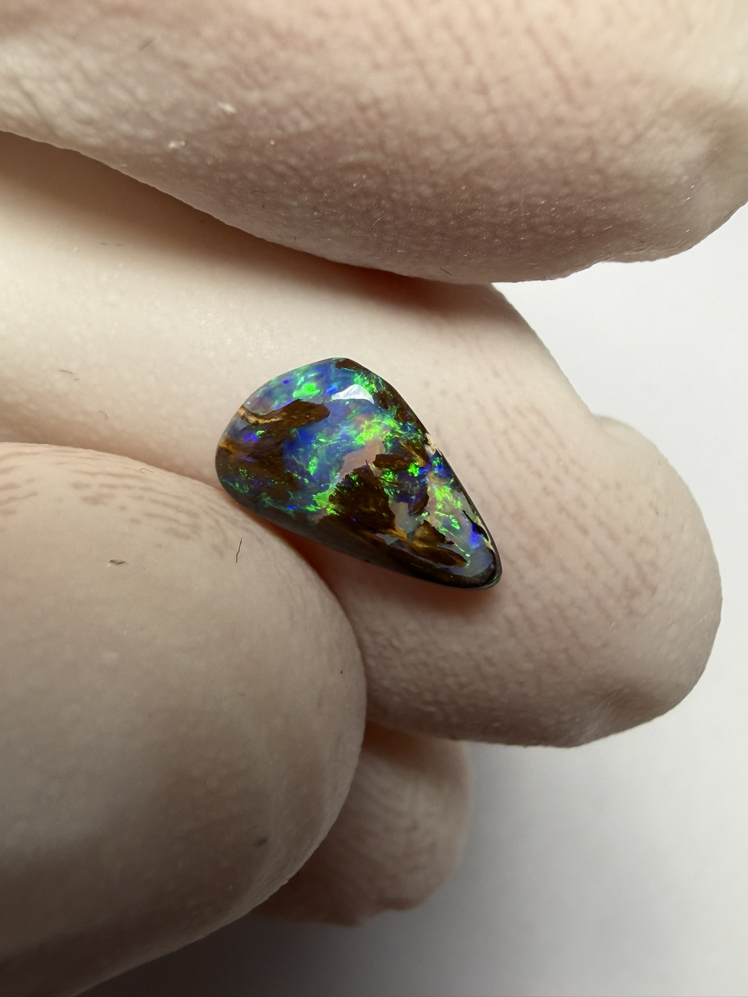 Opale boulder australienne de 0.75 ct (CBO-206) – Image 16