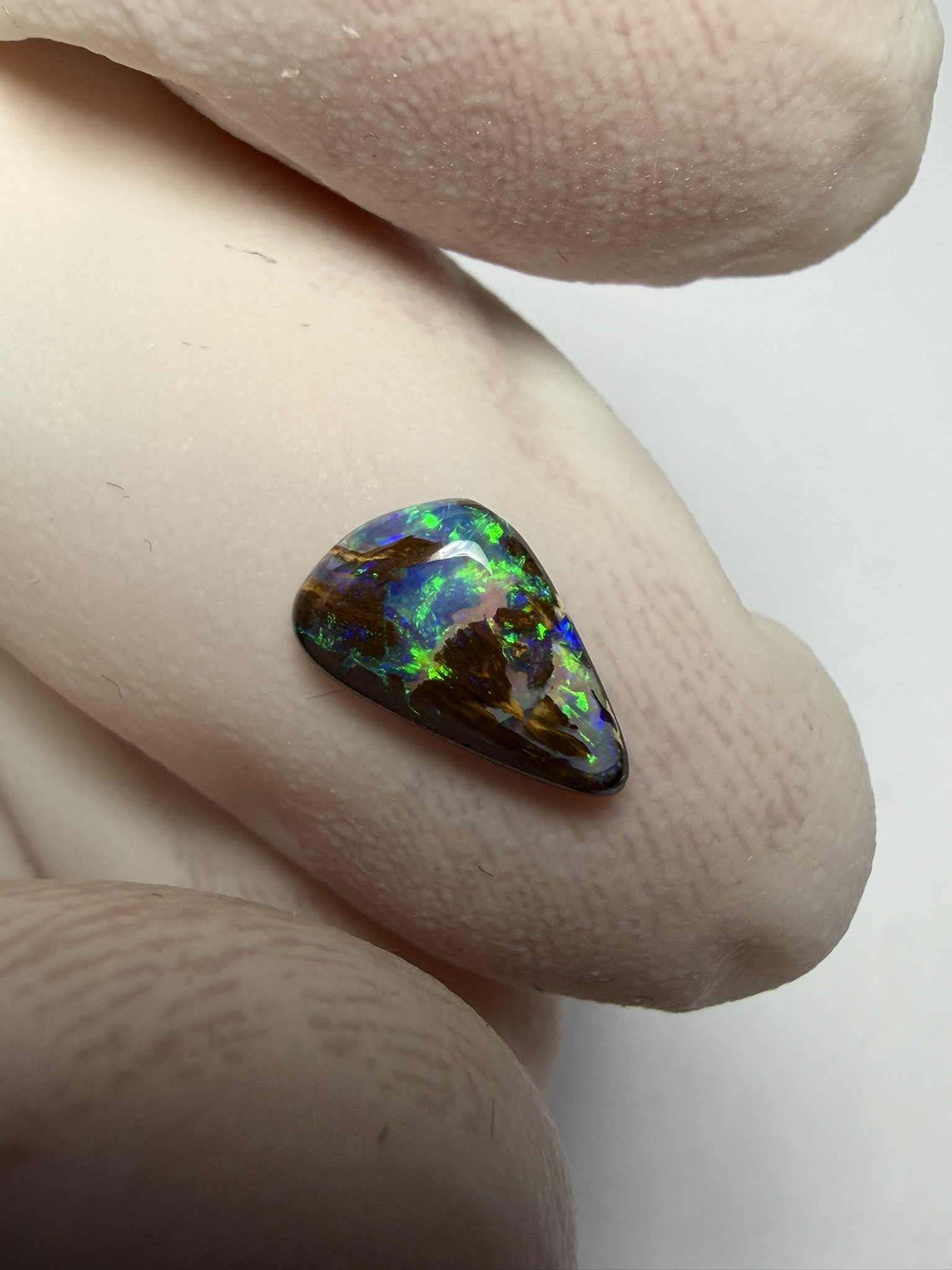Opale boulder australienne de 0.75 ct (CBO-206) – Image 15