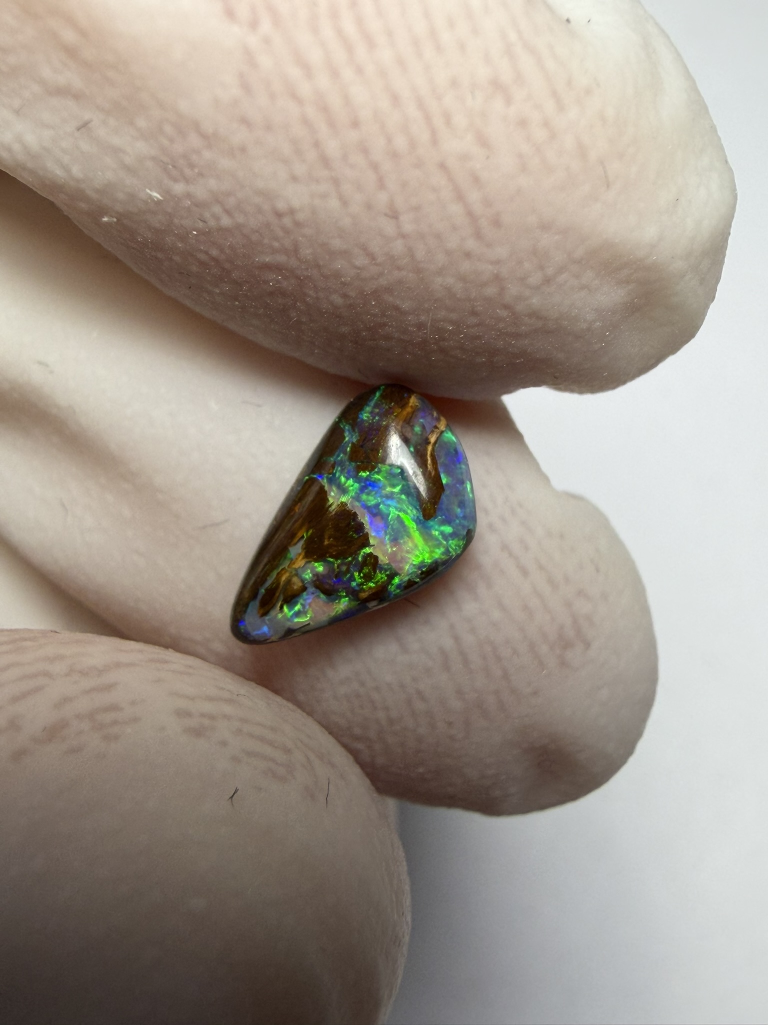 Opale boulder australienne de 0.75 ct (CBO-206) – Image 14
