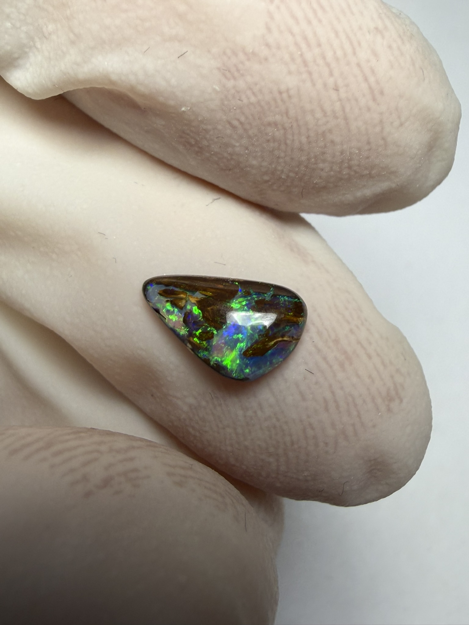 Opale boulder australienne de 0.75 ct (CBO-206) – Image 13