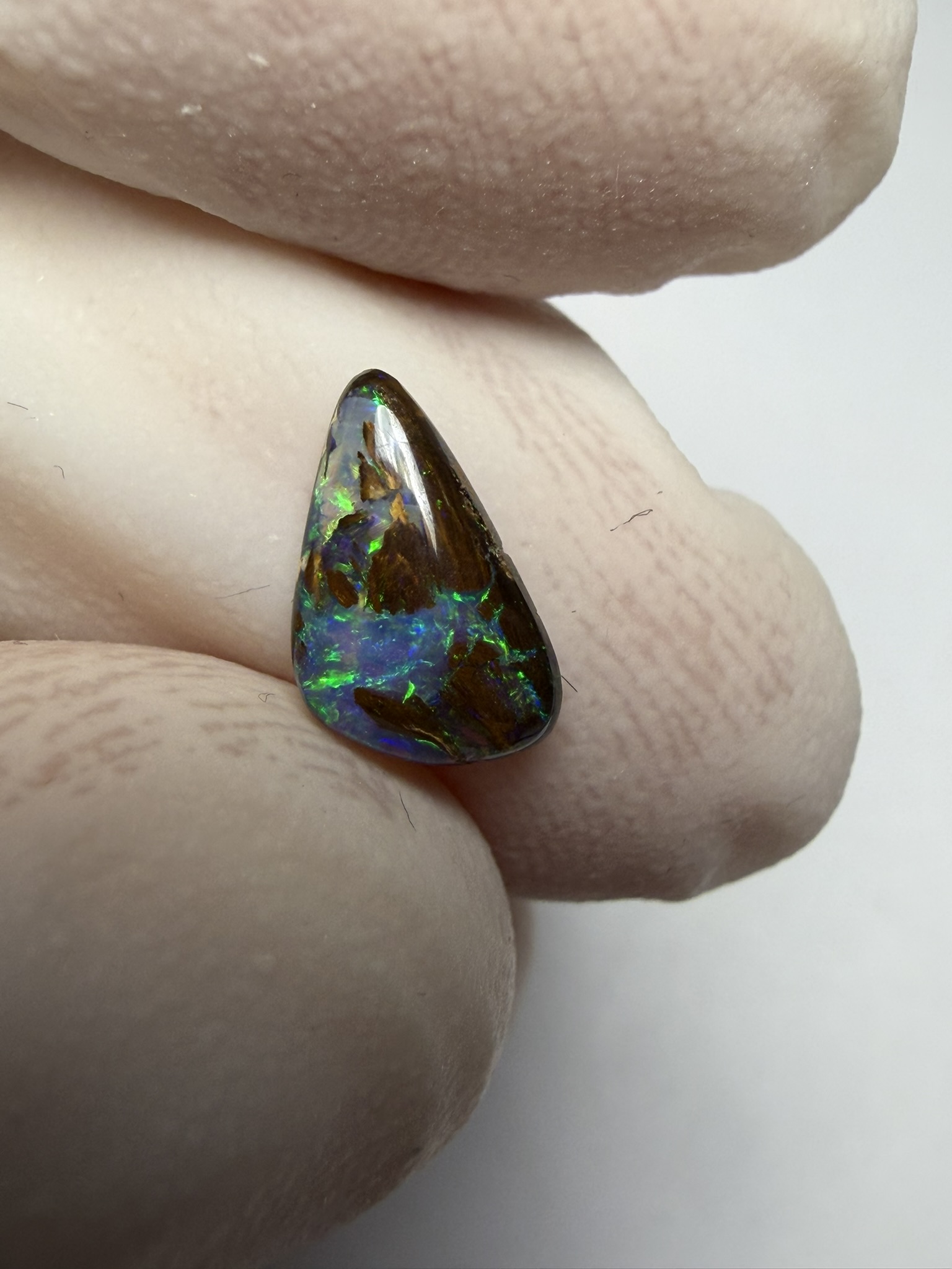Opale boulder australienne de 0.75 ct (CBO-206) – Image 18