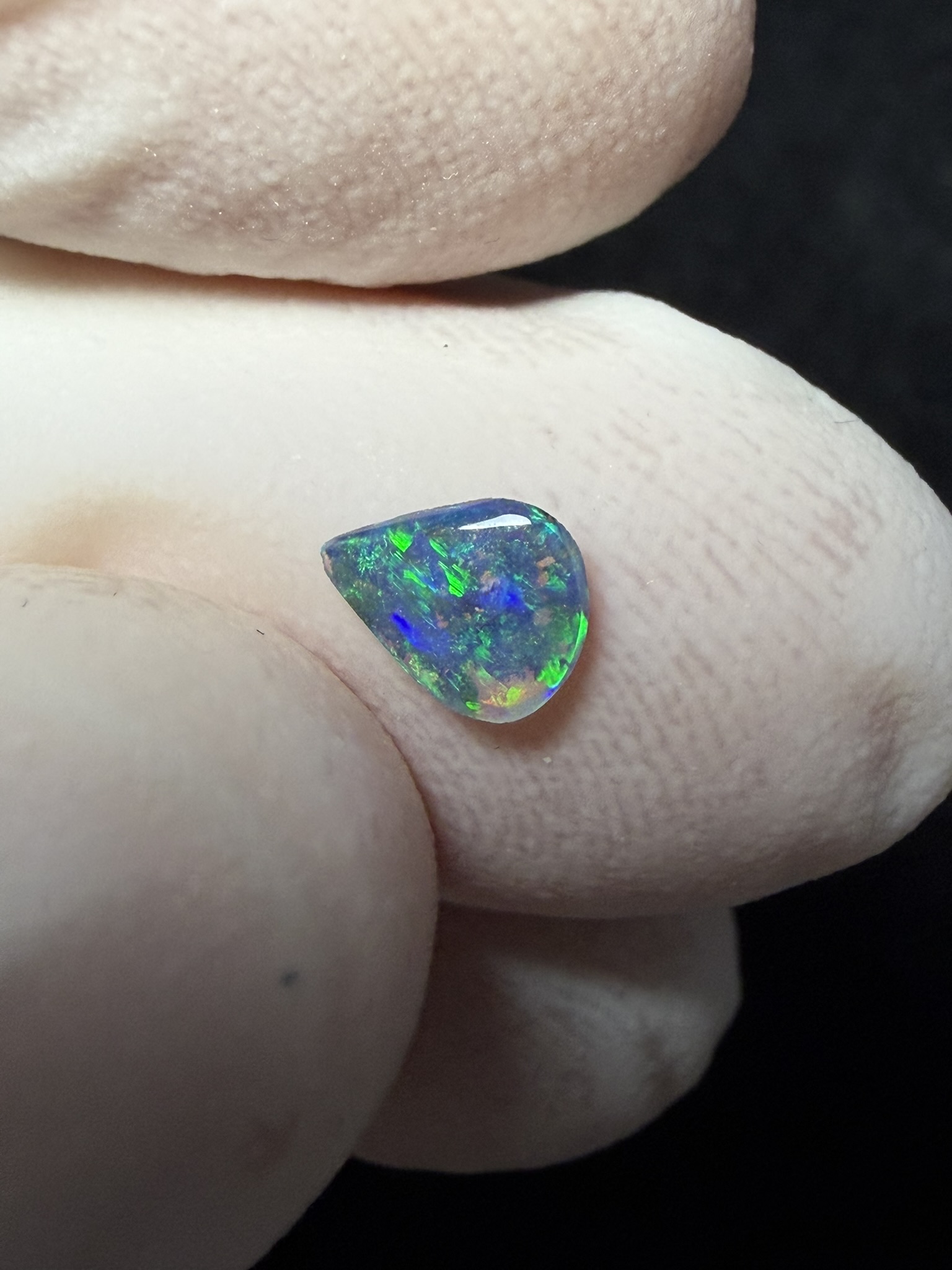 Opale boulder australienne de 0.21 ct (CBO-209) – Image 21