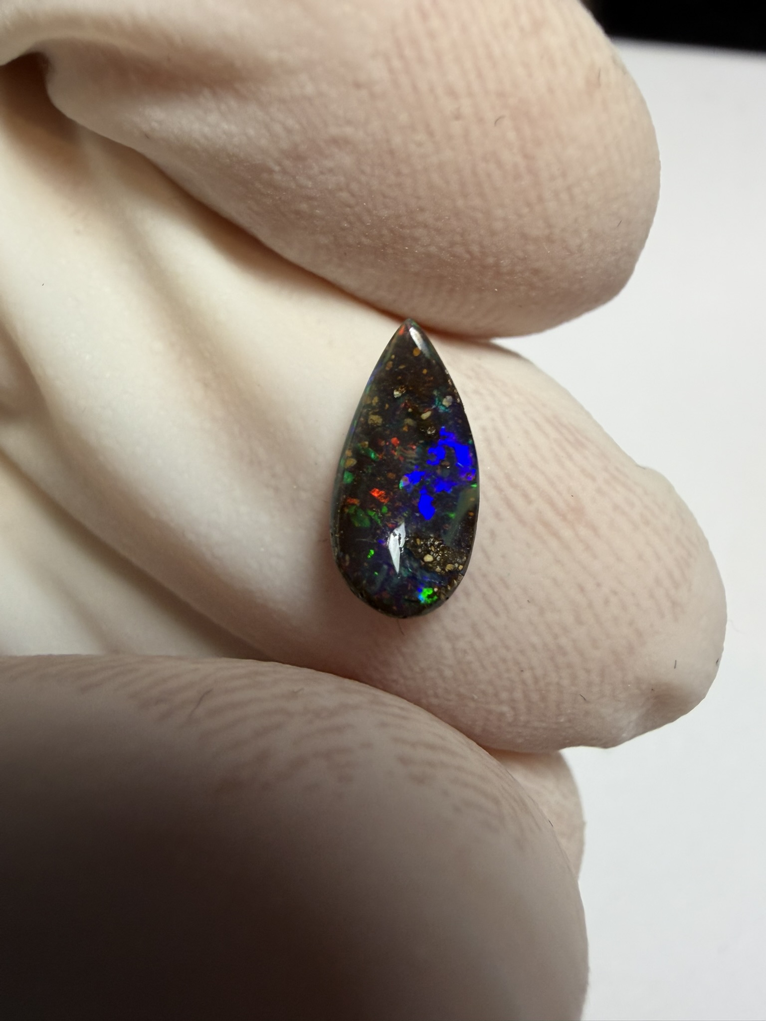 Opale boulder australienne de 0.93 ct (CBO-214) – Image 10