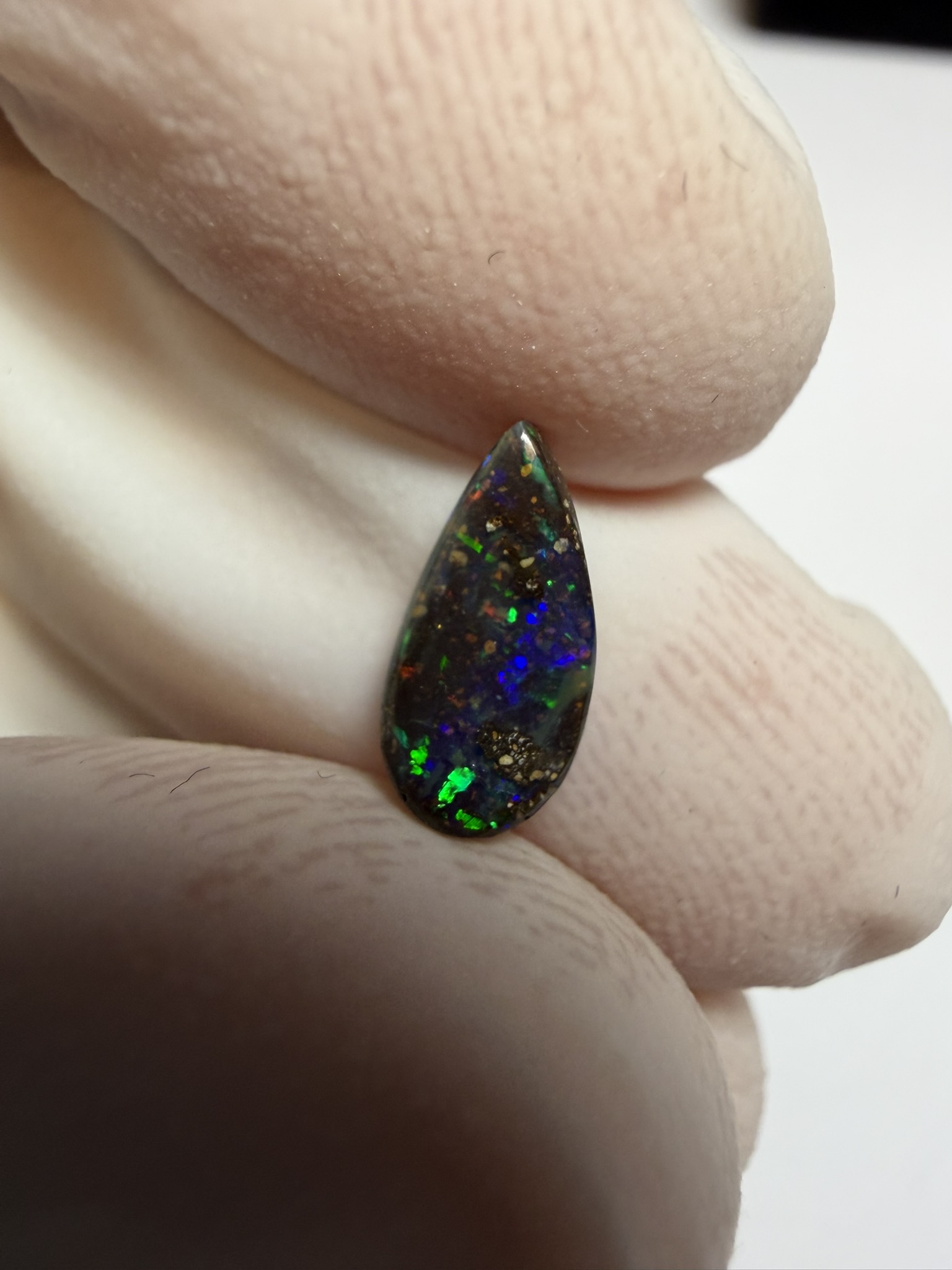 Opale boulder australienne de 0.93 ct (CBO-214) – Image 9