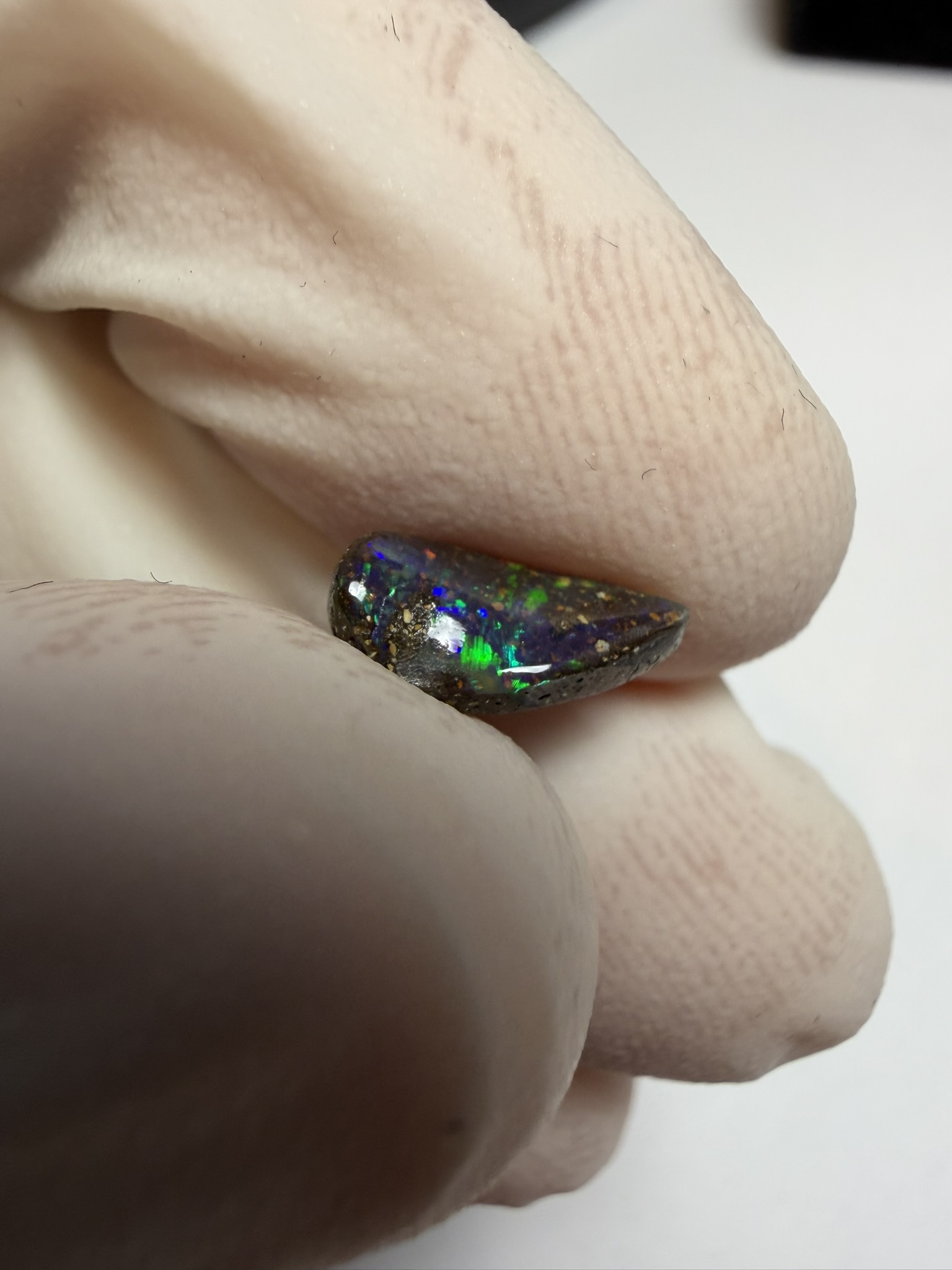 Opale boulder australienne de 0.93 ct (CBO-214) – Image 19