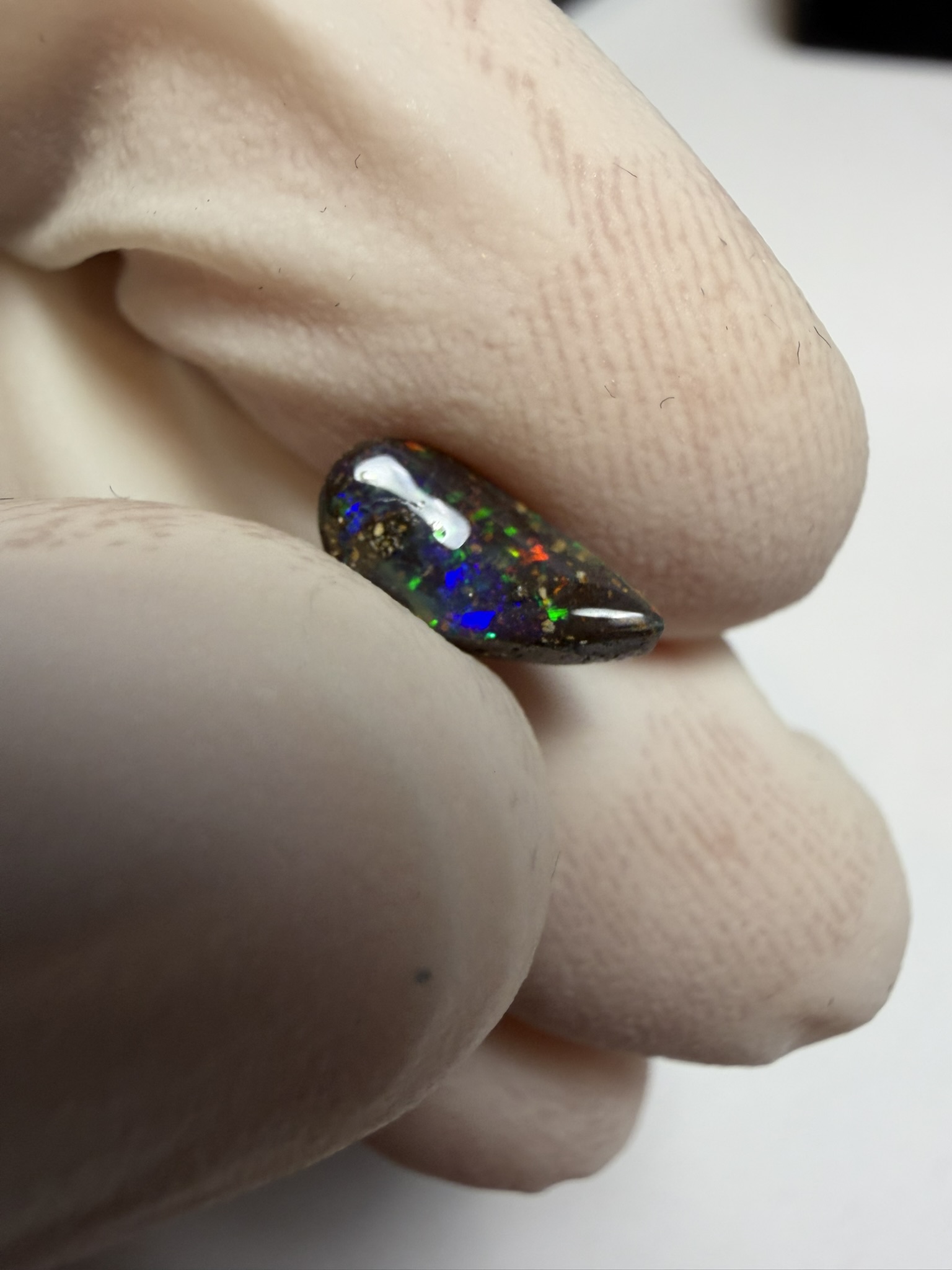 Opale boulder australienne de 0.93 ct (CBO-214) – Image 17