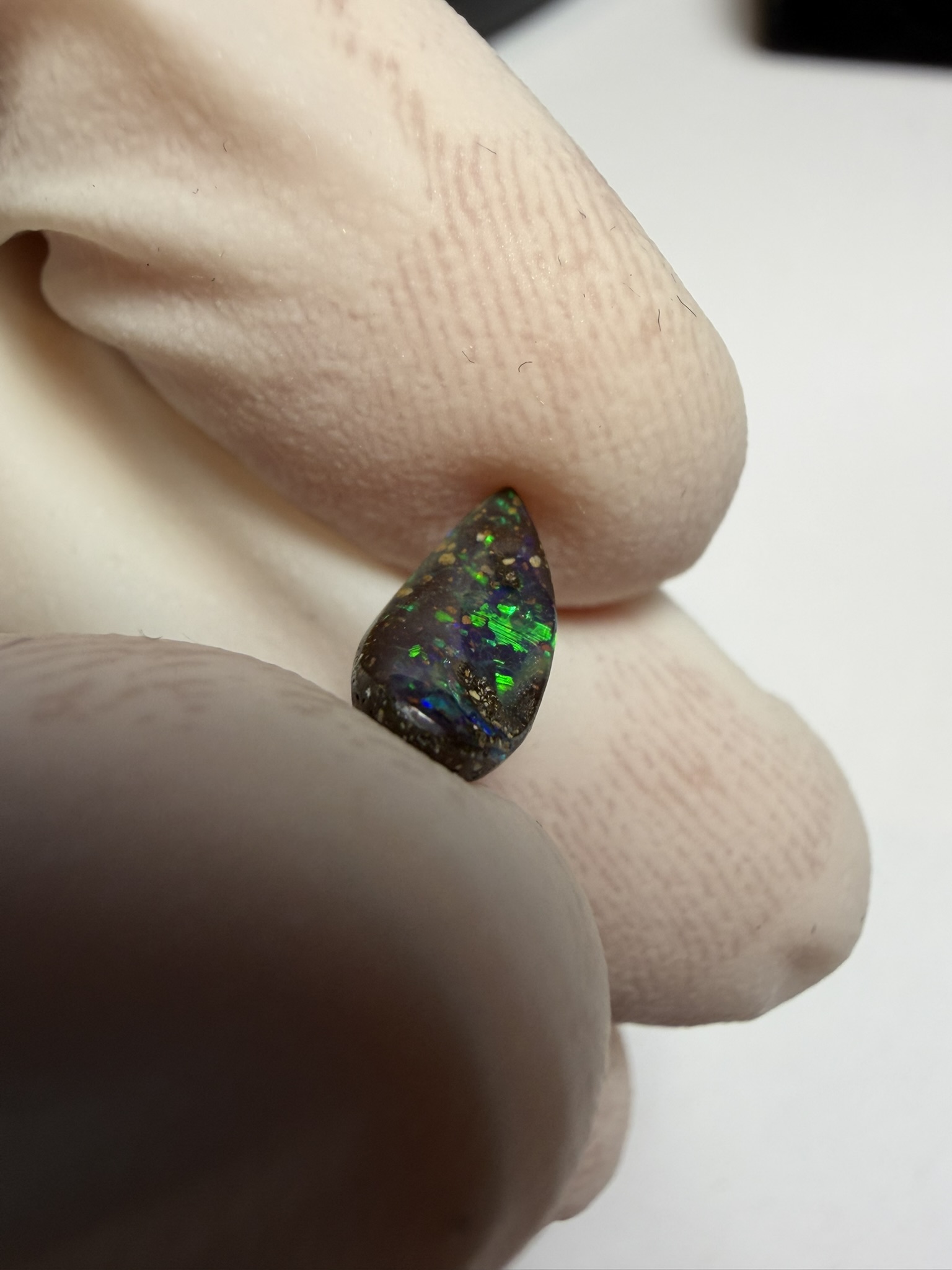 Opale boulder australienne de 0.93 ct (CBO-214) – Image 14