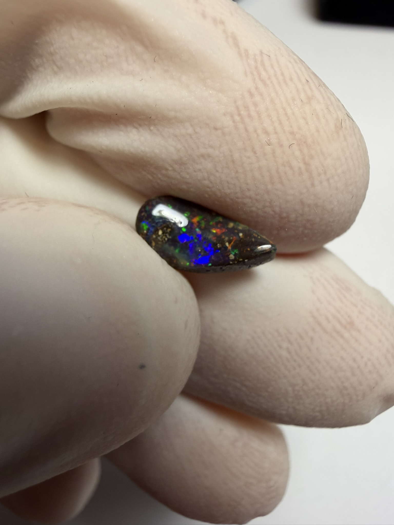 Opale boulder australienne de 0.93 ct (CBO-214) – Image 11