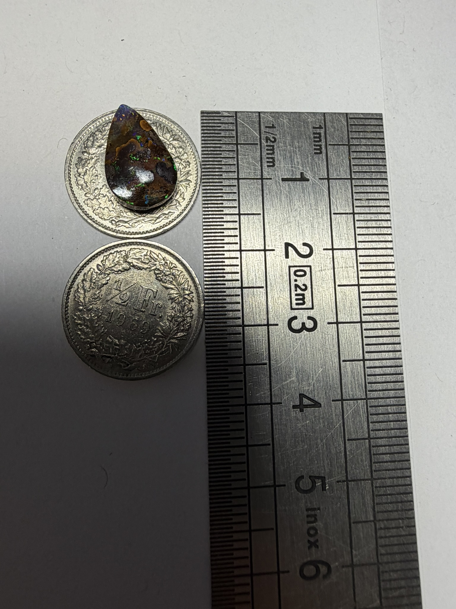 Opale boulder australienne de 4.96 ct (CBO-215) – Image 4