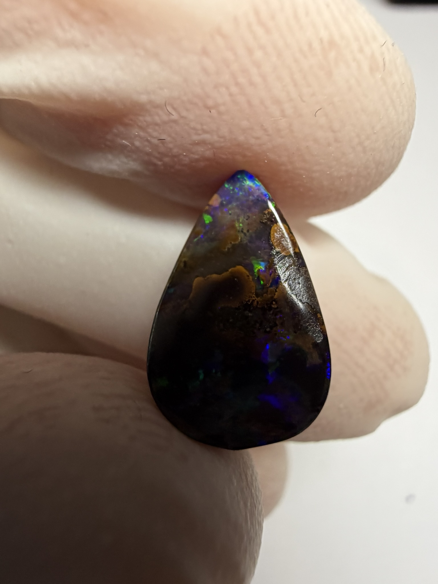 Opale boulder australienne de 4.96 ct (CBO-215) – Image 13