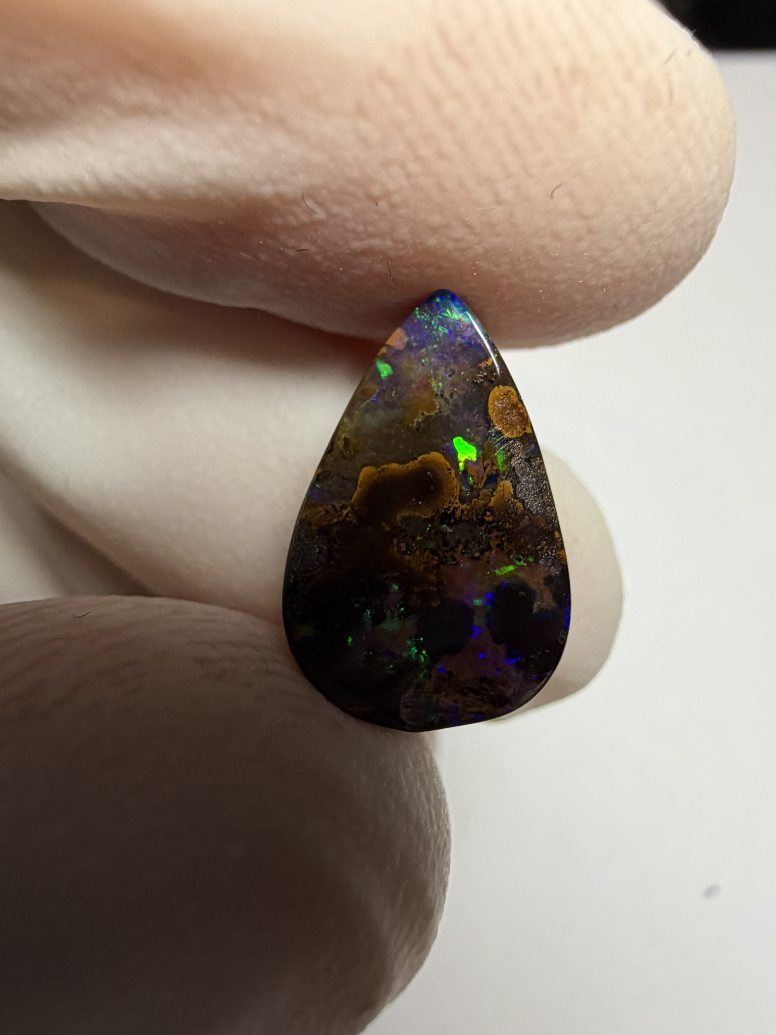 Opale boulder australienne de 4.96 ct (CBO-215) – Image 12
