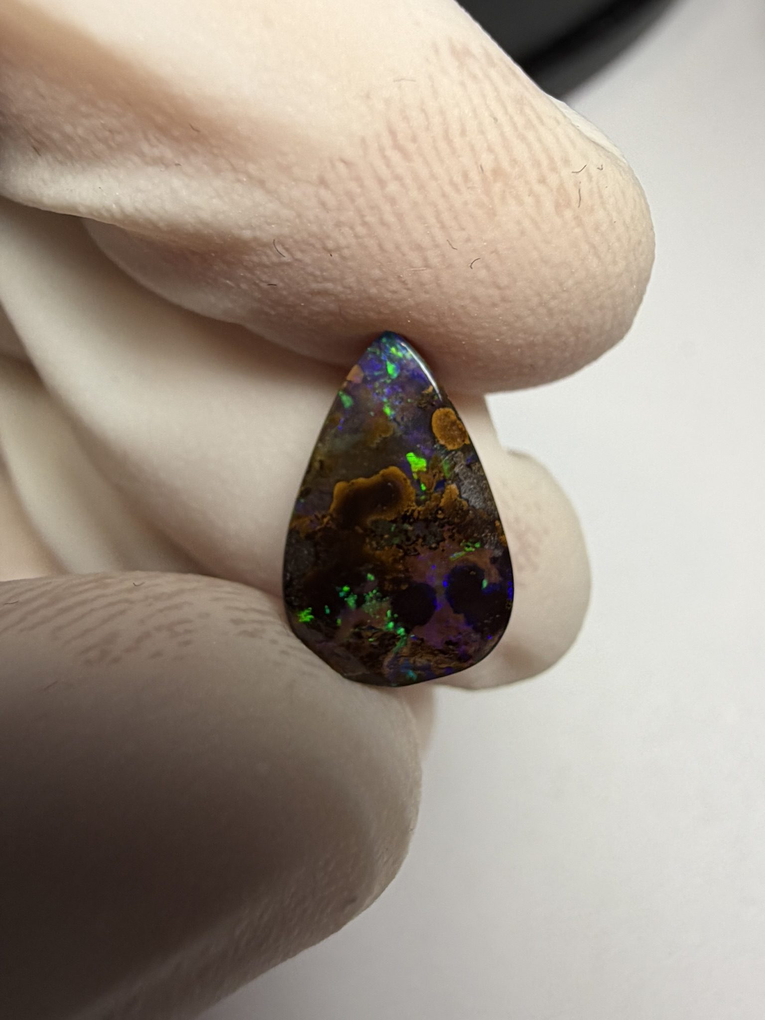 Opale boulder australienne de 4.96 ct (CBO-215) – Image 11